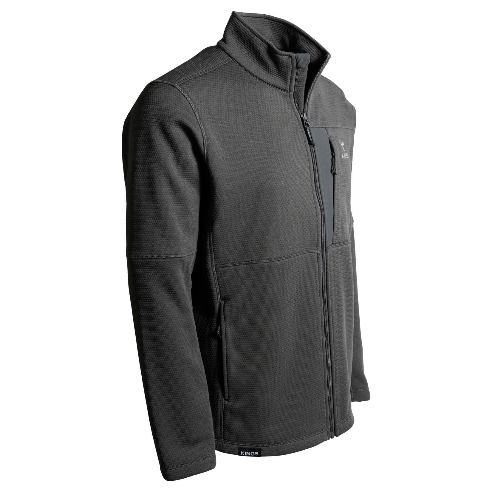 King-s-Camo-Hunter-Highland-Full-Zip-Fleece-Jacket-Charcoal