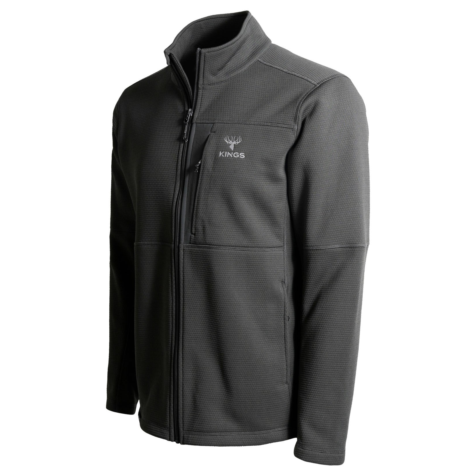 King-s-Camo-Hunter-Highland-Full-Zip-Fleece-Jacket-Charcoal