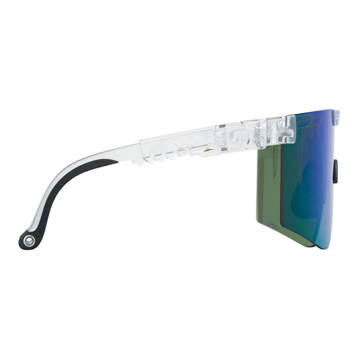 Pit Viper The Clear Wide Original 2.0 Sunglasses - Polarized Blue / Green Polarized