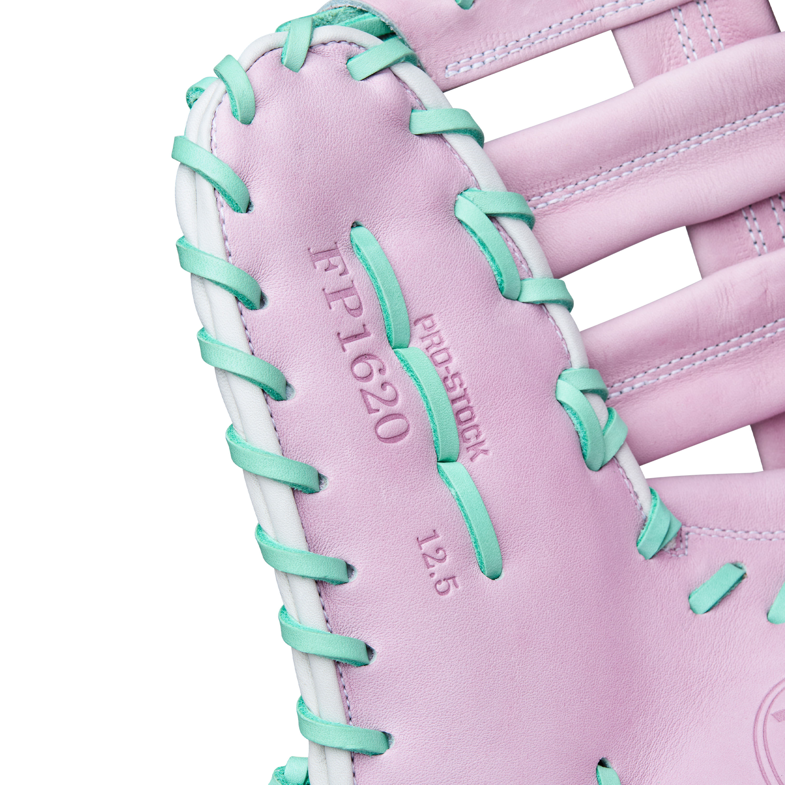 Wilson-A2000-1BSS-Fastpitch-Softball-Mitt---2025-Lavender---Seafoam---White