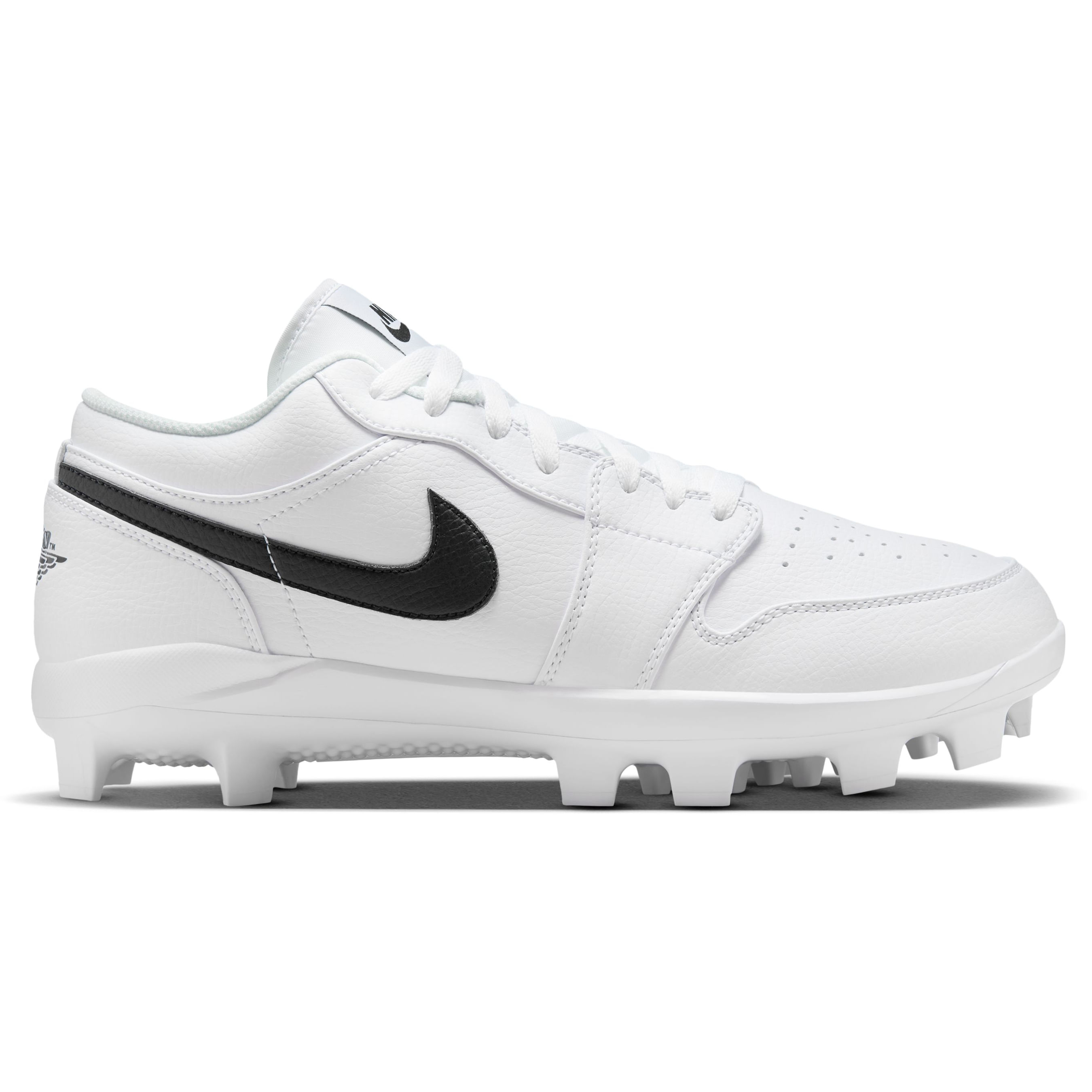 Nike-Jordan-1-Retro-MCS-Low-Molded-Baseball-Cleat---Men-s-White---Black