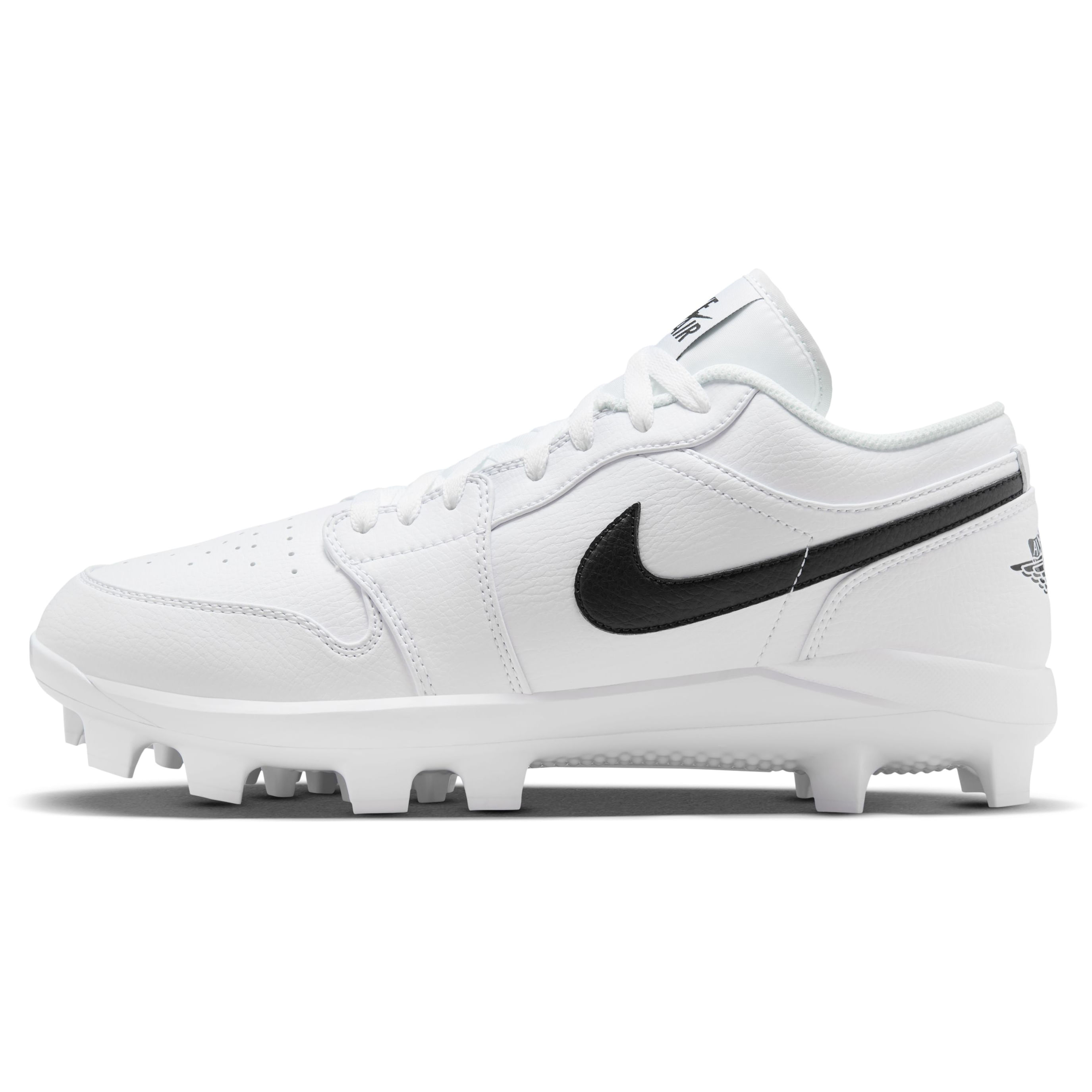 Nike-Jordan-1-Retro-MCS-Low-Molded-Baseball-Cleat---Men-s-White---Black