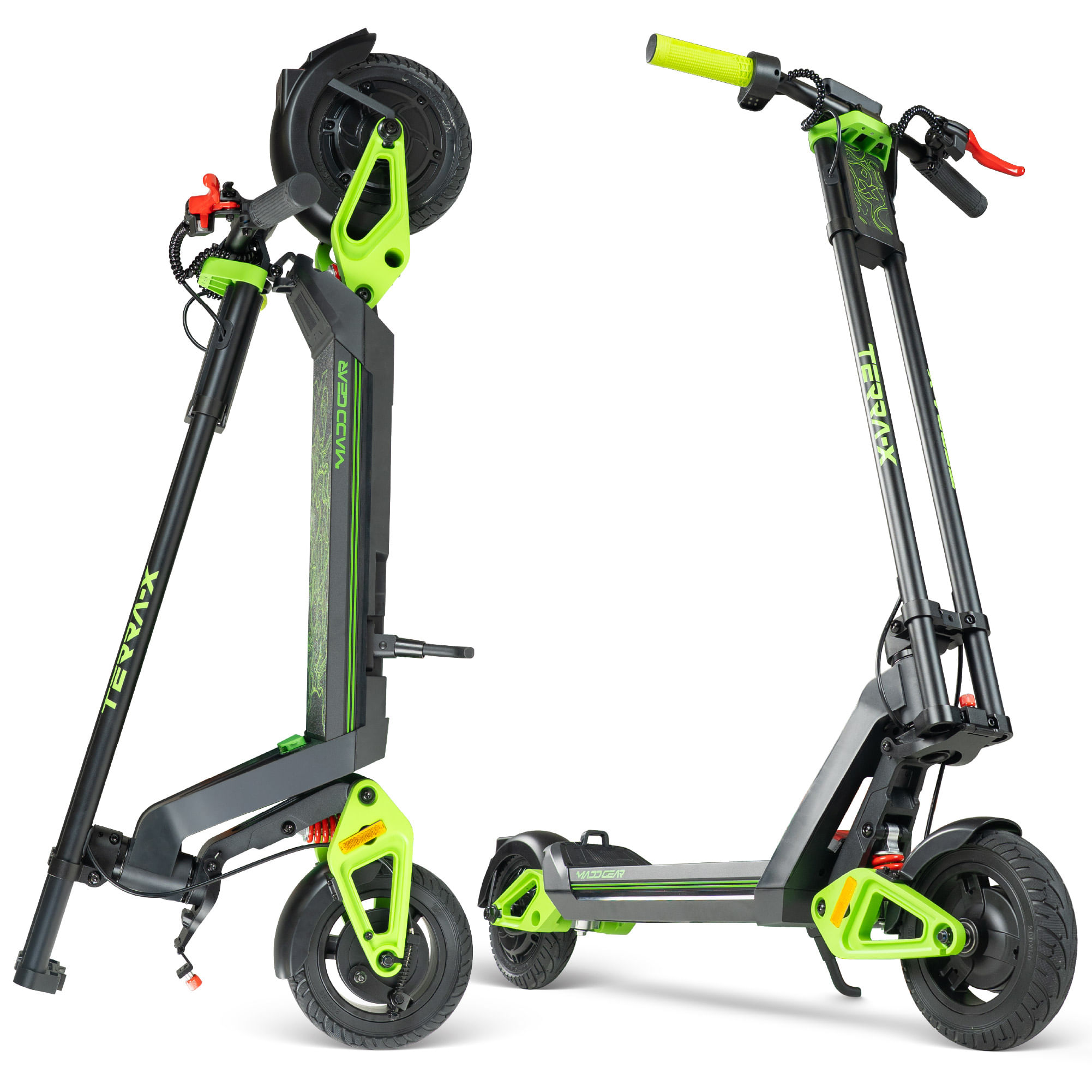 Madd-Gear-Terra-X-Scooter---Kids--Black---Green