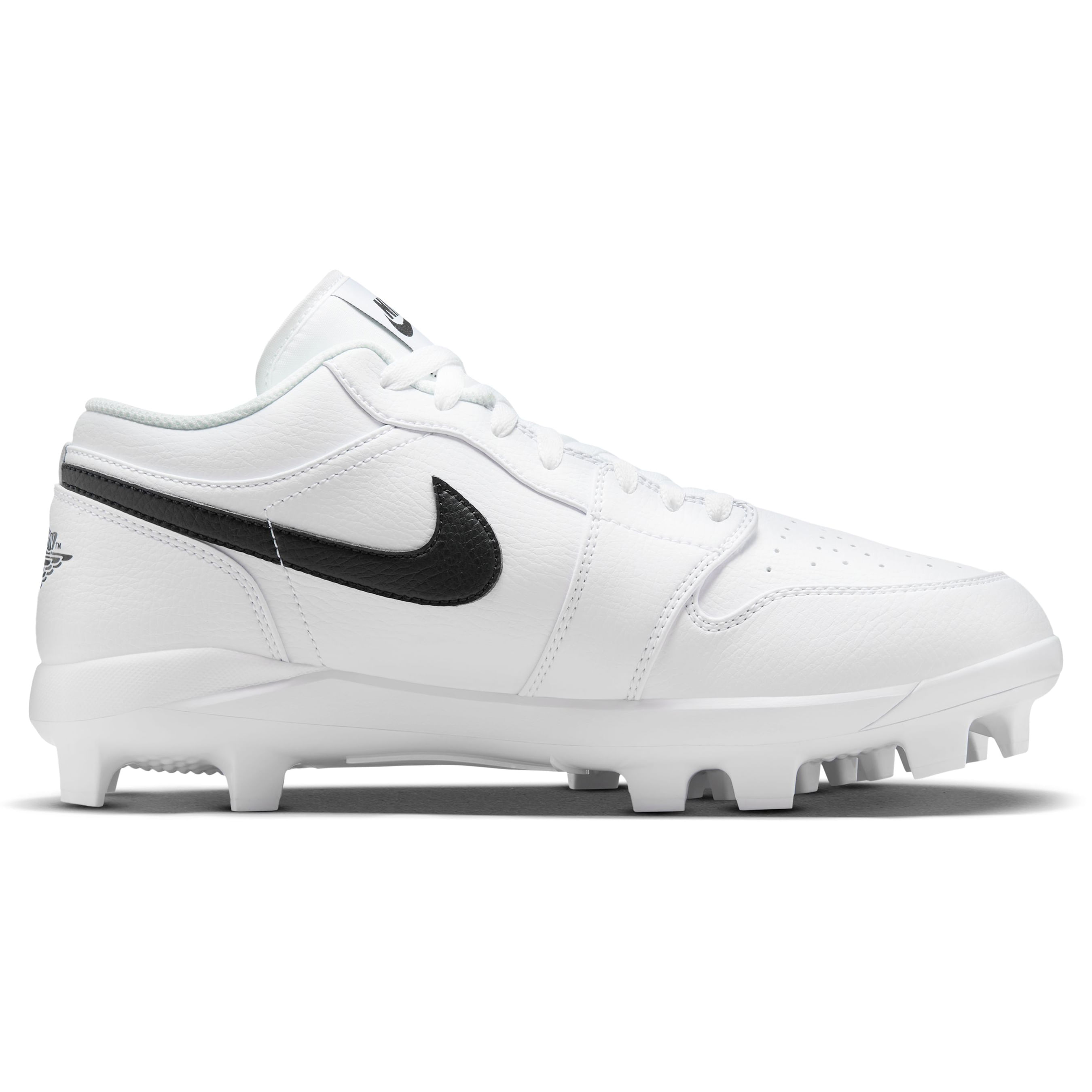 Nike-Jordan-1-Retro-MCS-Low-Molded-Baseball-Cleat---Men-s-White---Black
