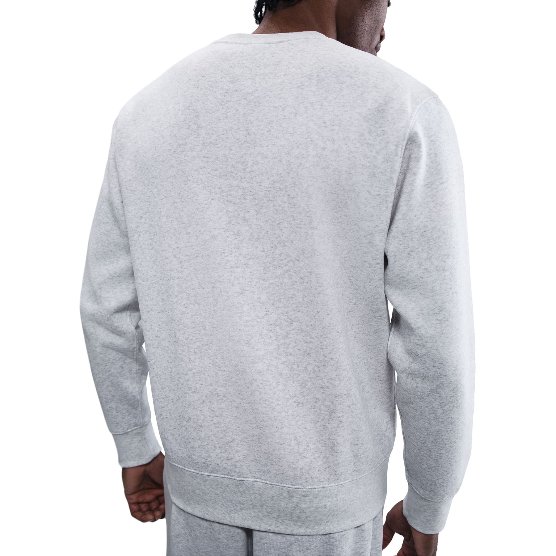 Nike-Club-Fleece-Crew---Men-s--Birch-Heather---White