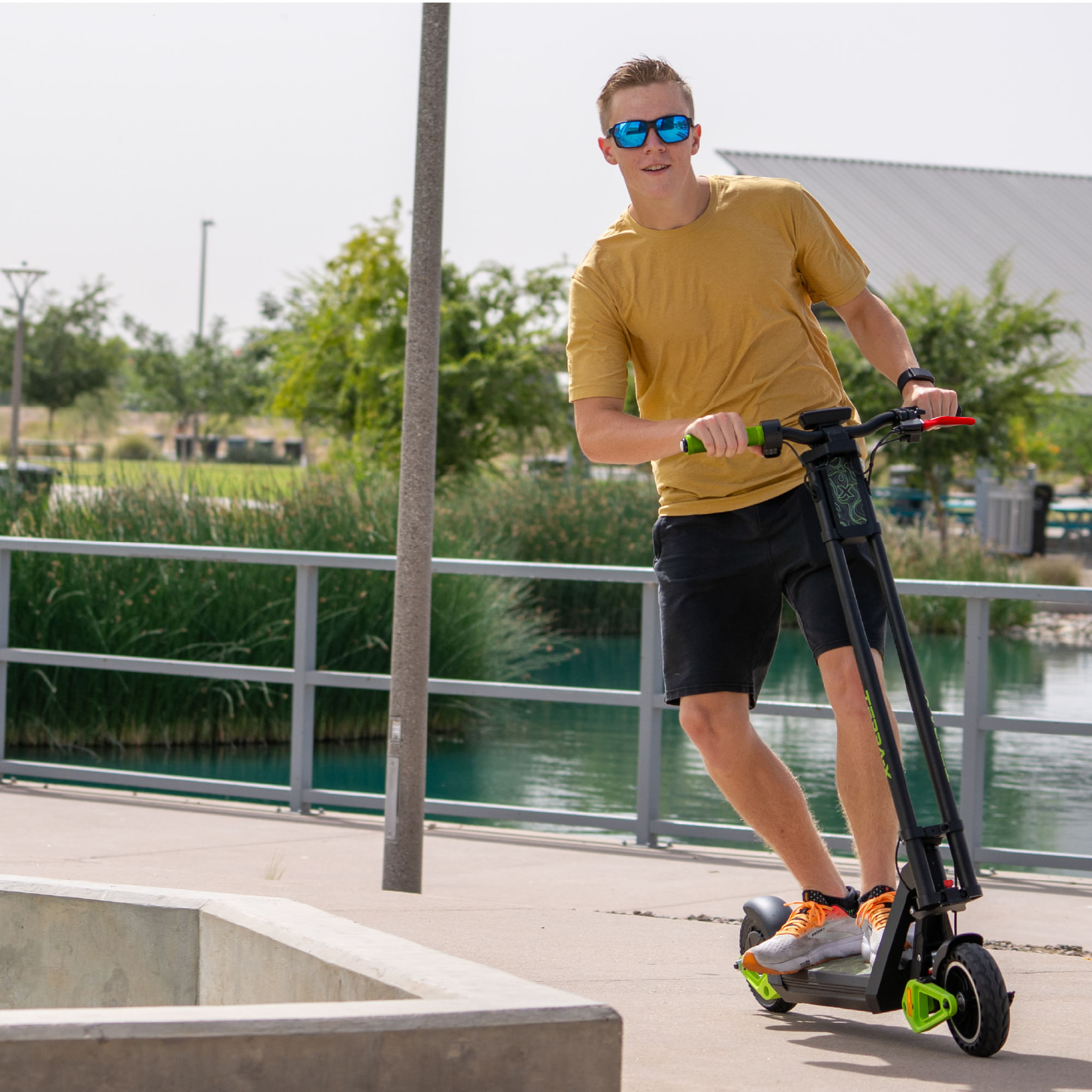 Madd-Gear-Terra-X-Scooter---Kids--Black---Green