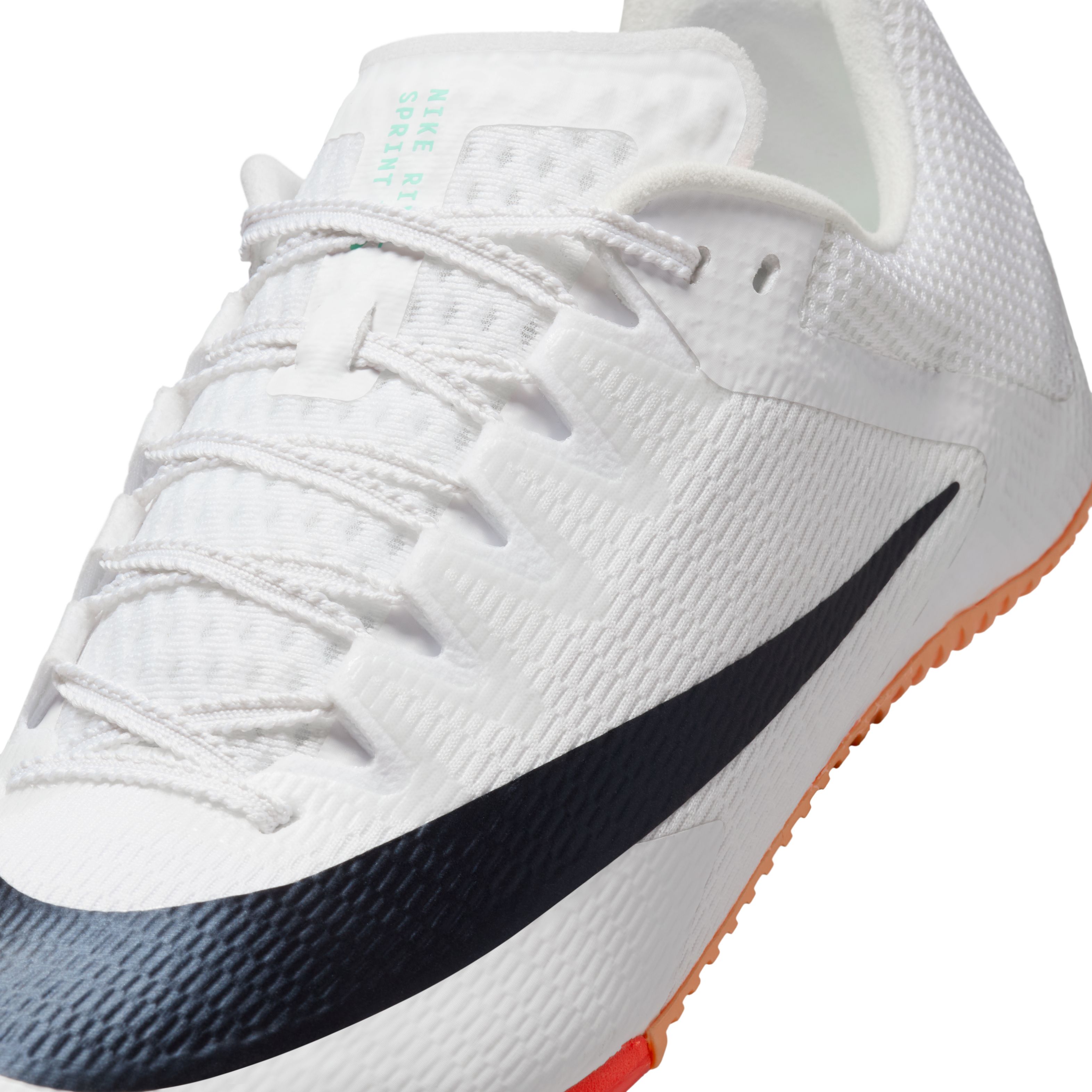 Nike-Zoom-Rival-Sprint-Track-Spike-White---Obsidian-Bright-Crimson-Hyper-Turq