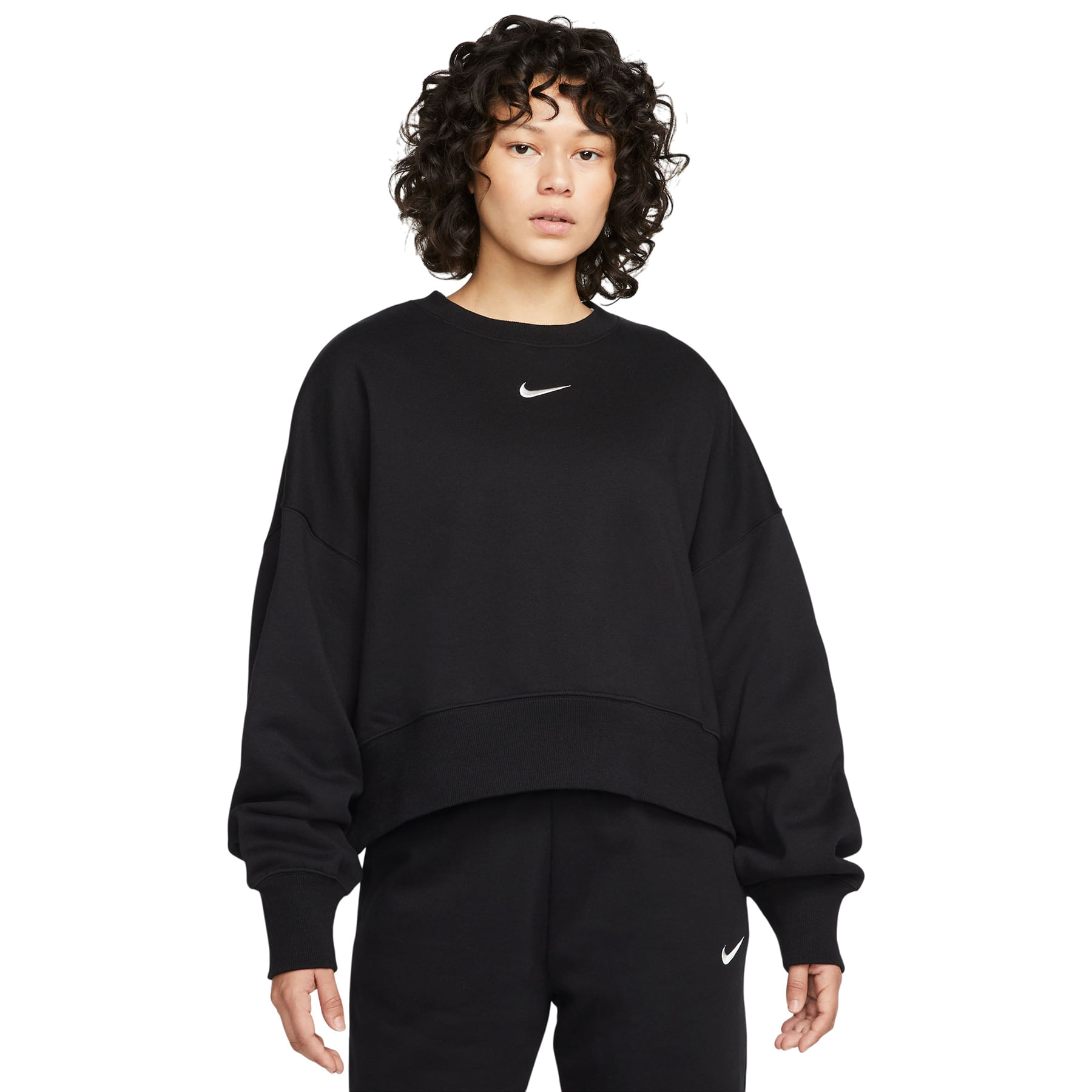 Nike-Sportswear-Phoenix-Fleece-Over-Oversized-Crewneck-Sweatshirt---Women-s-Black---Sail