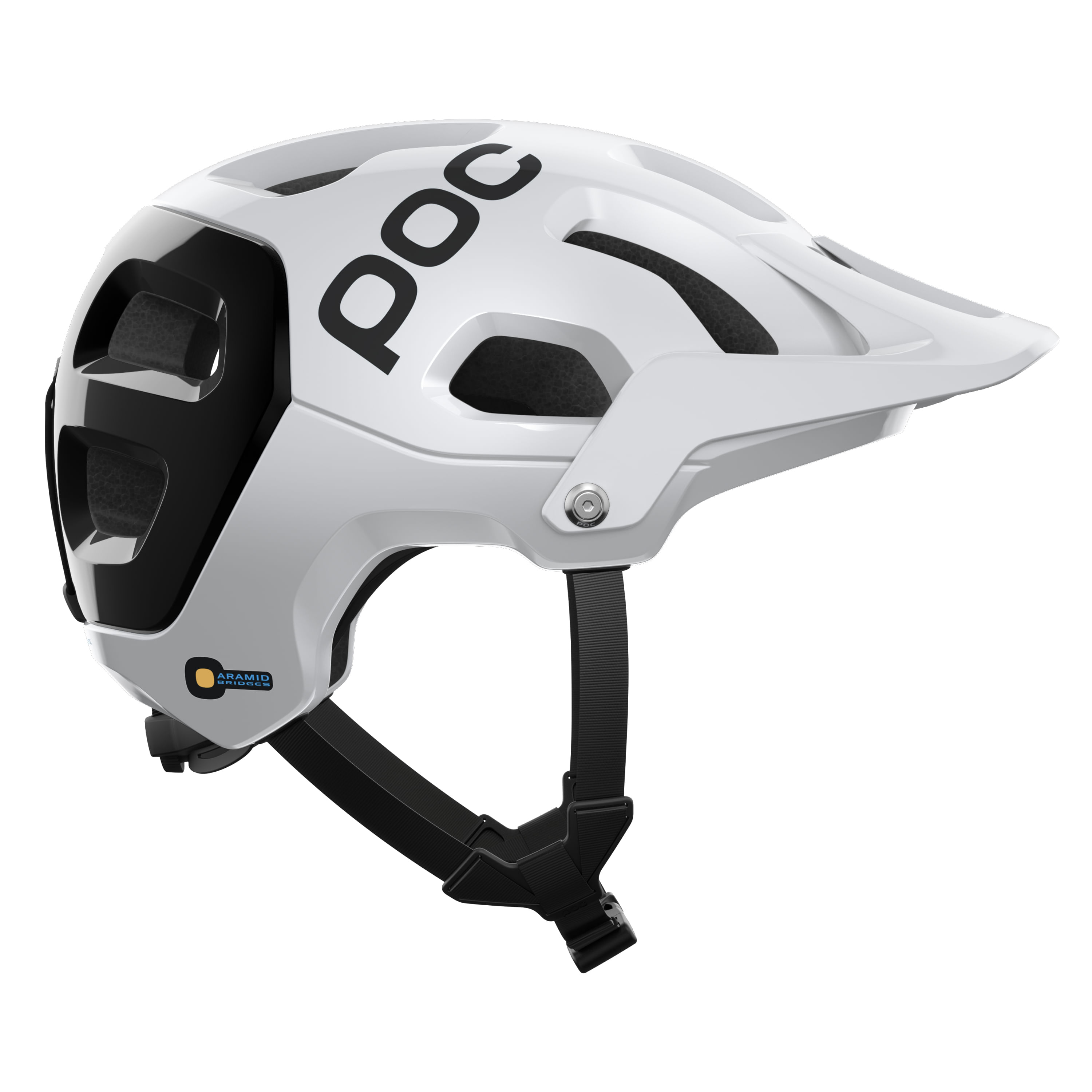 POC-Tectal-Race-Helmet-Hydrogen-White---Uranium-Black