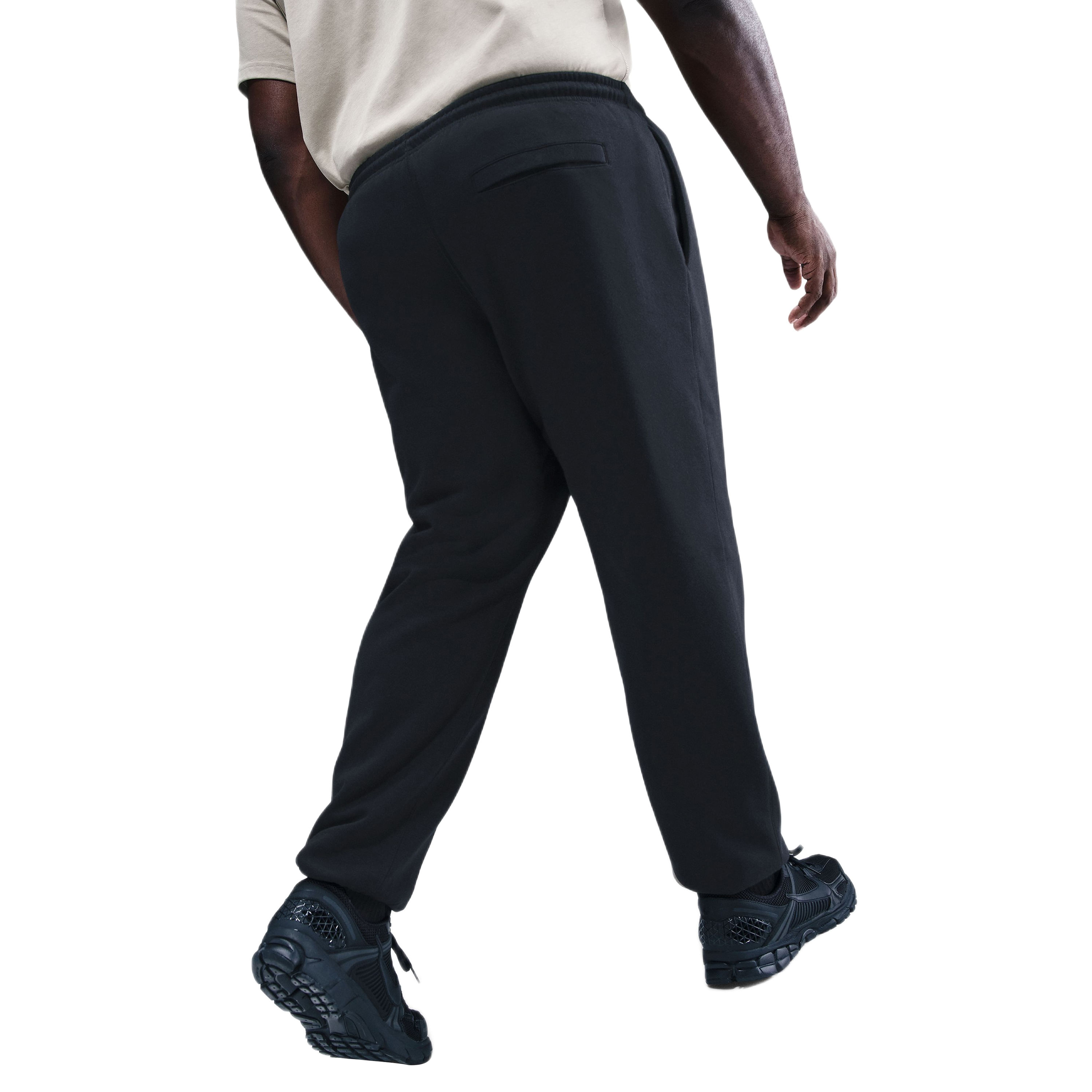 Nike-Club-Cuffed-Brushed-Fleece-Pant---Men-s-Black---Black---White