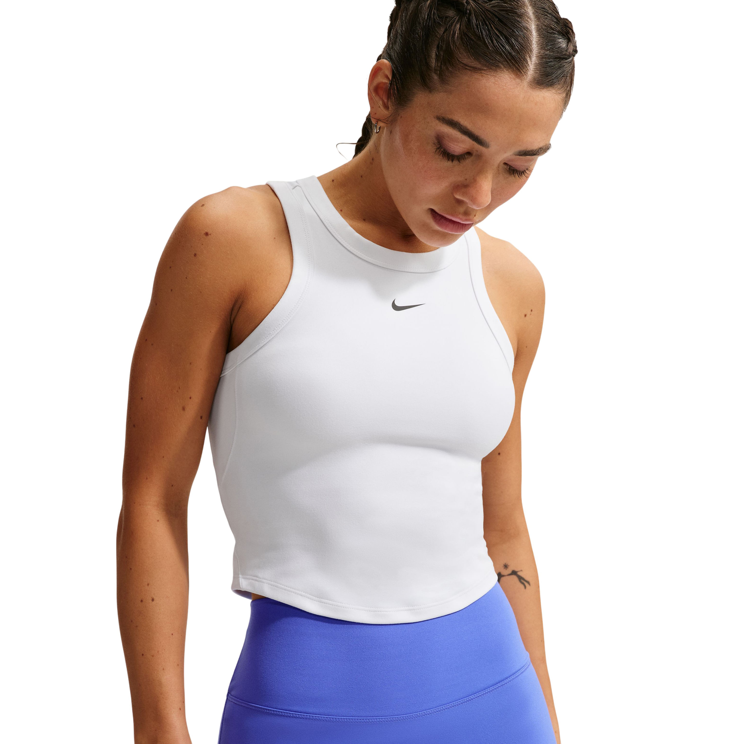 Nike One Fitted Dri-FIT Cropped Tank Top - Women's - Als.com