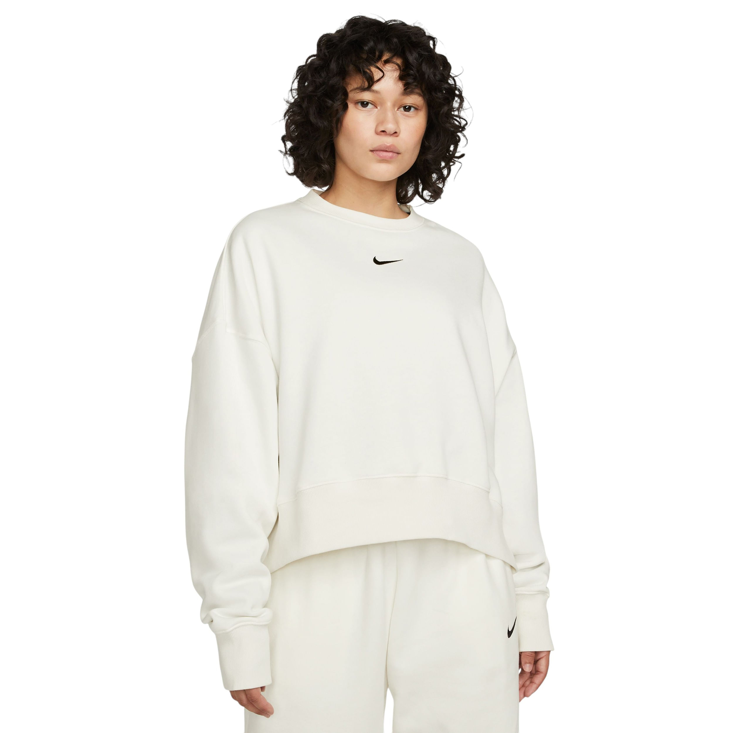 Nike-Sportswear-Phoenix-Fleece-Over-Oversized-Crewneck-Sweatshirt---Women-s-Sail---Black