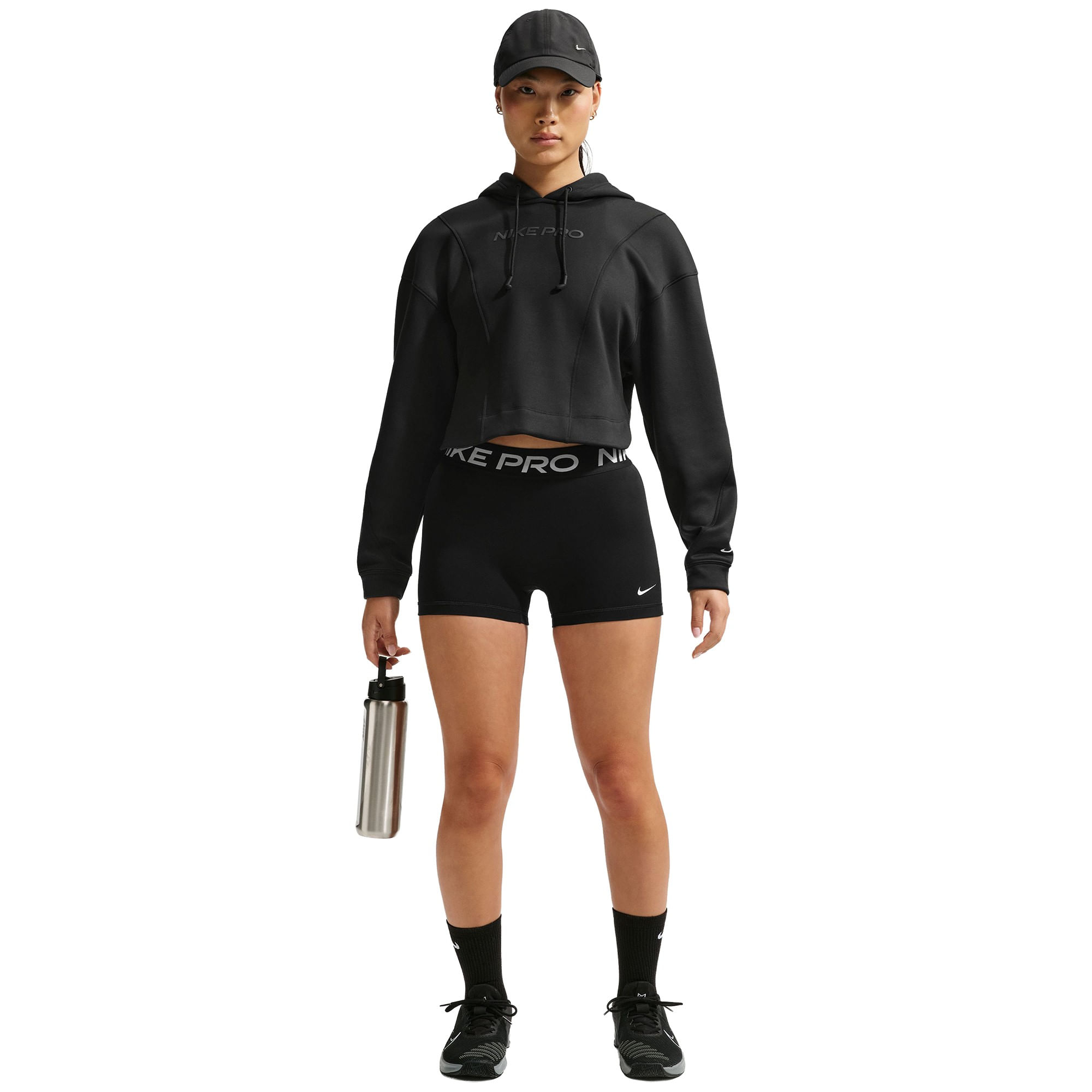 Nike-Pro-Dri-FIT-365-Mid-Rise-3--Biker-Short---Women-s-Black---White