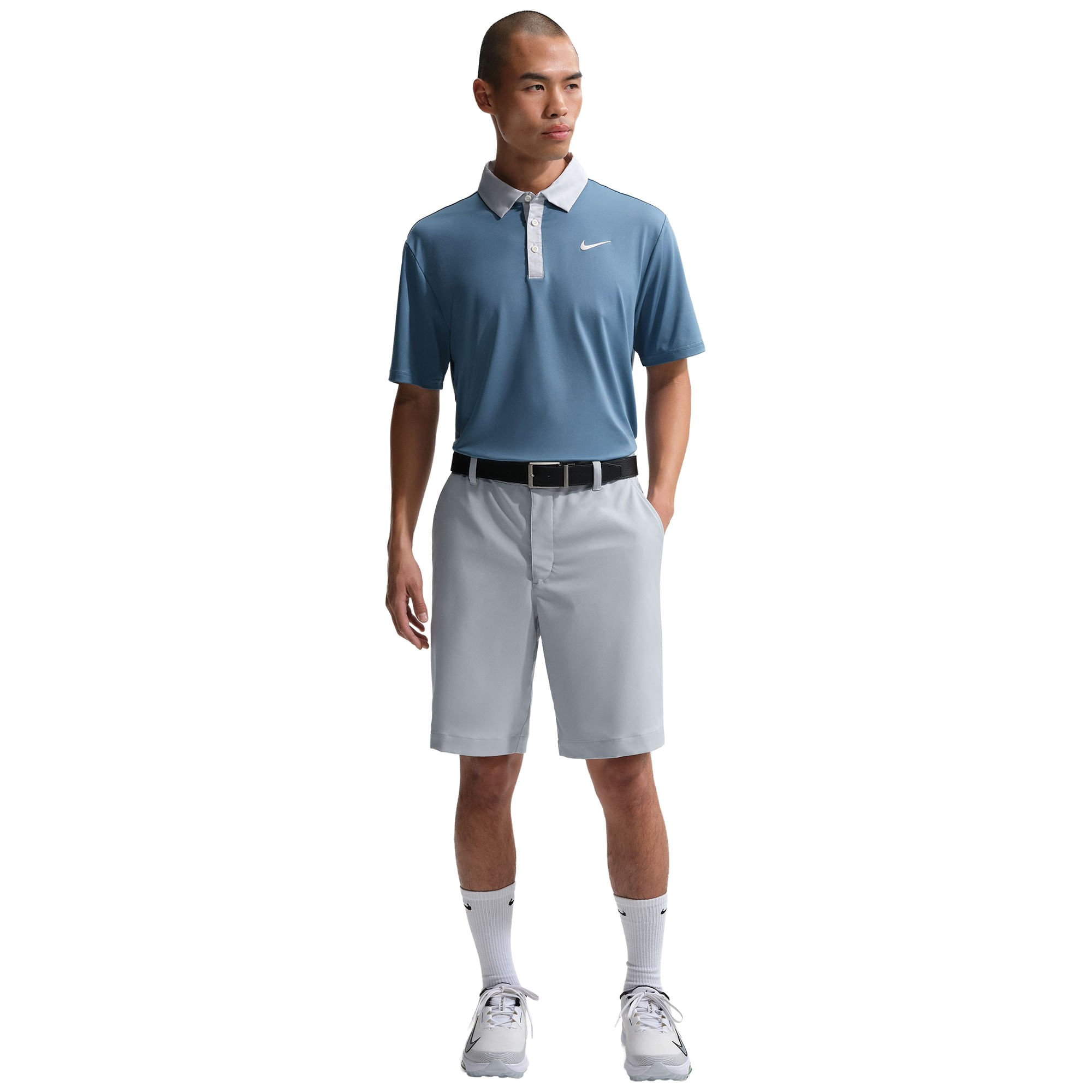light grey nike golf shorts