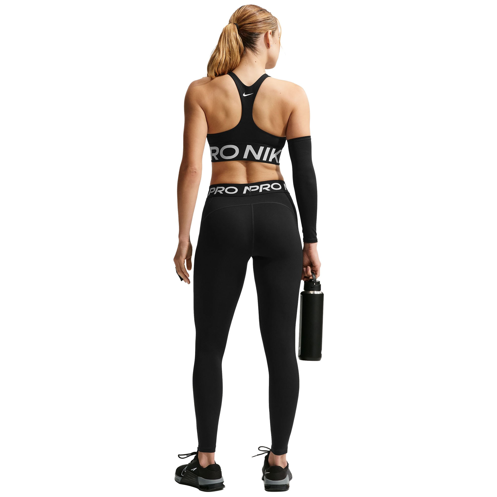 Nike-Pro-Dri-FIT-365-Mid-Rise-Full-Length-Legging---Women-s-Black---White