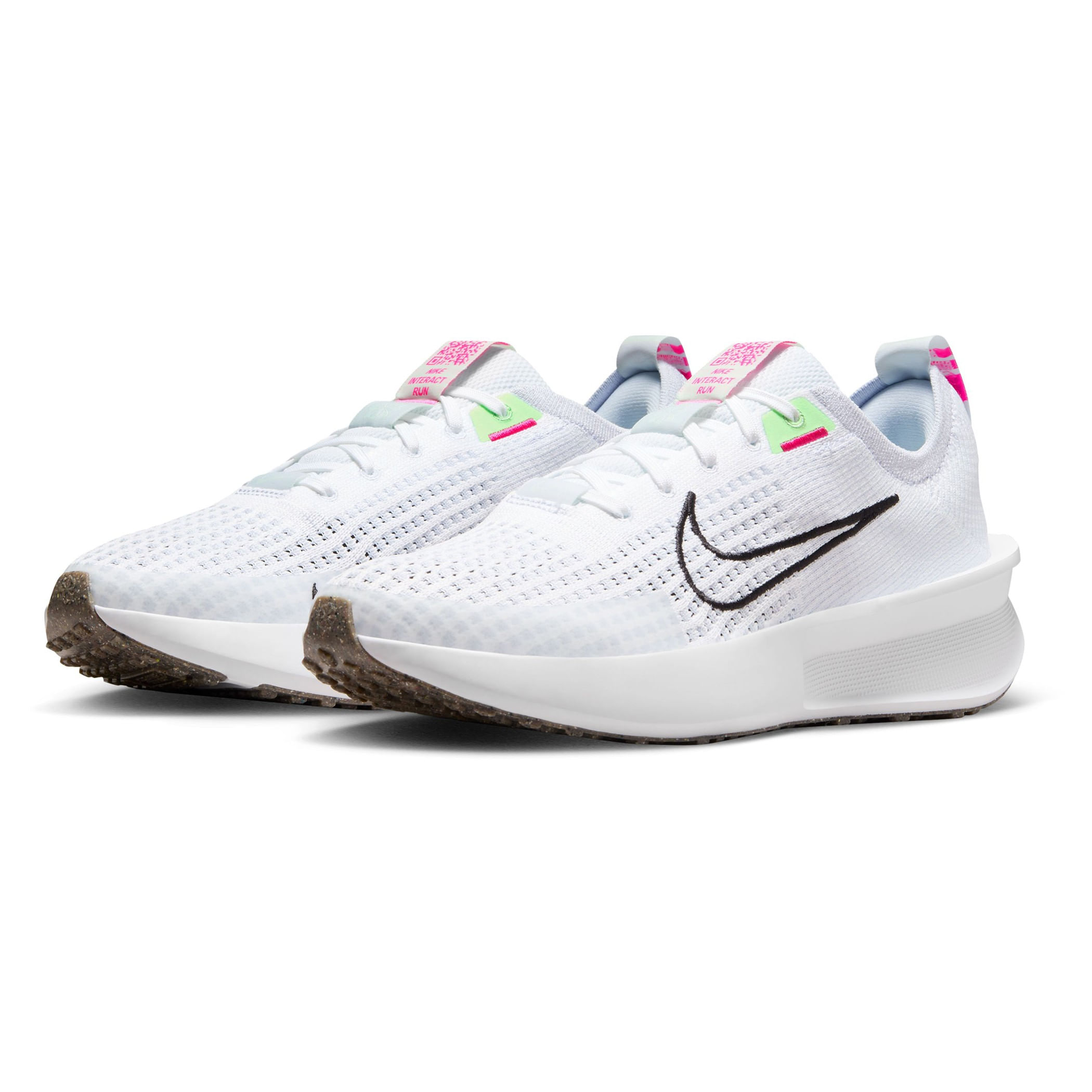 Nike-Interact-Run-Road-Running-Shoe---Women-s-White---Black---Football-Grey---Vapor-Green