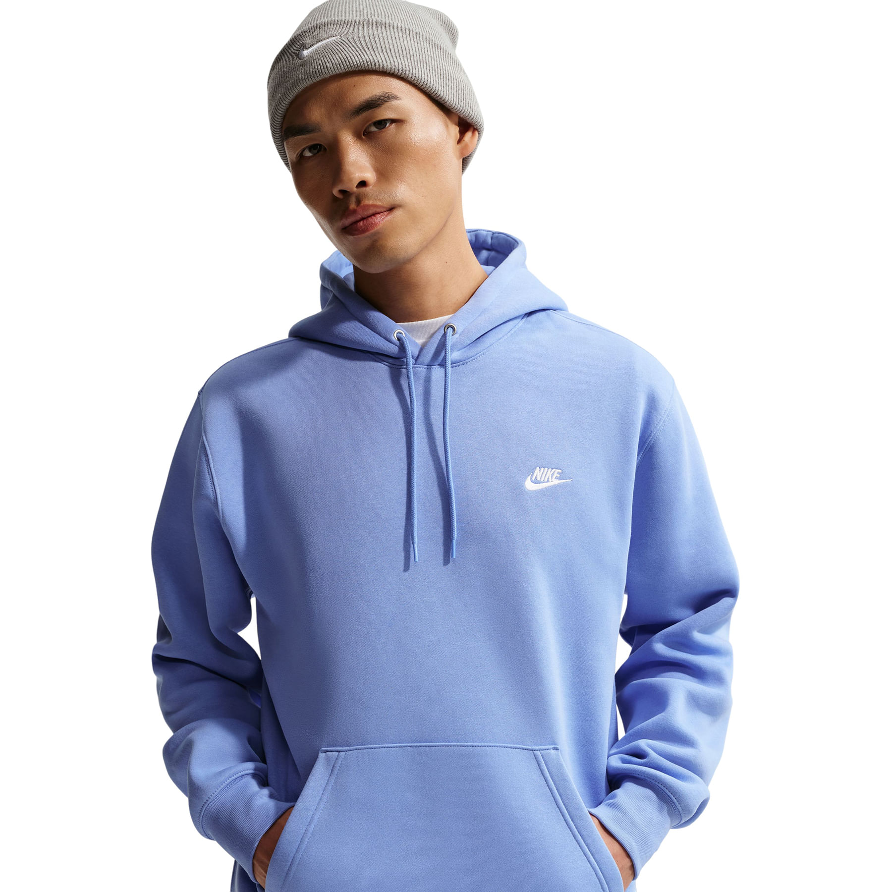 Nike-Club-Pullover-Fleece-Hoodie---Men-s--Royal-Pulse---Royal-Pulse---White