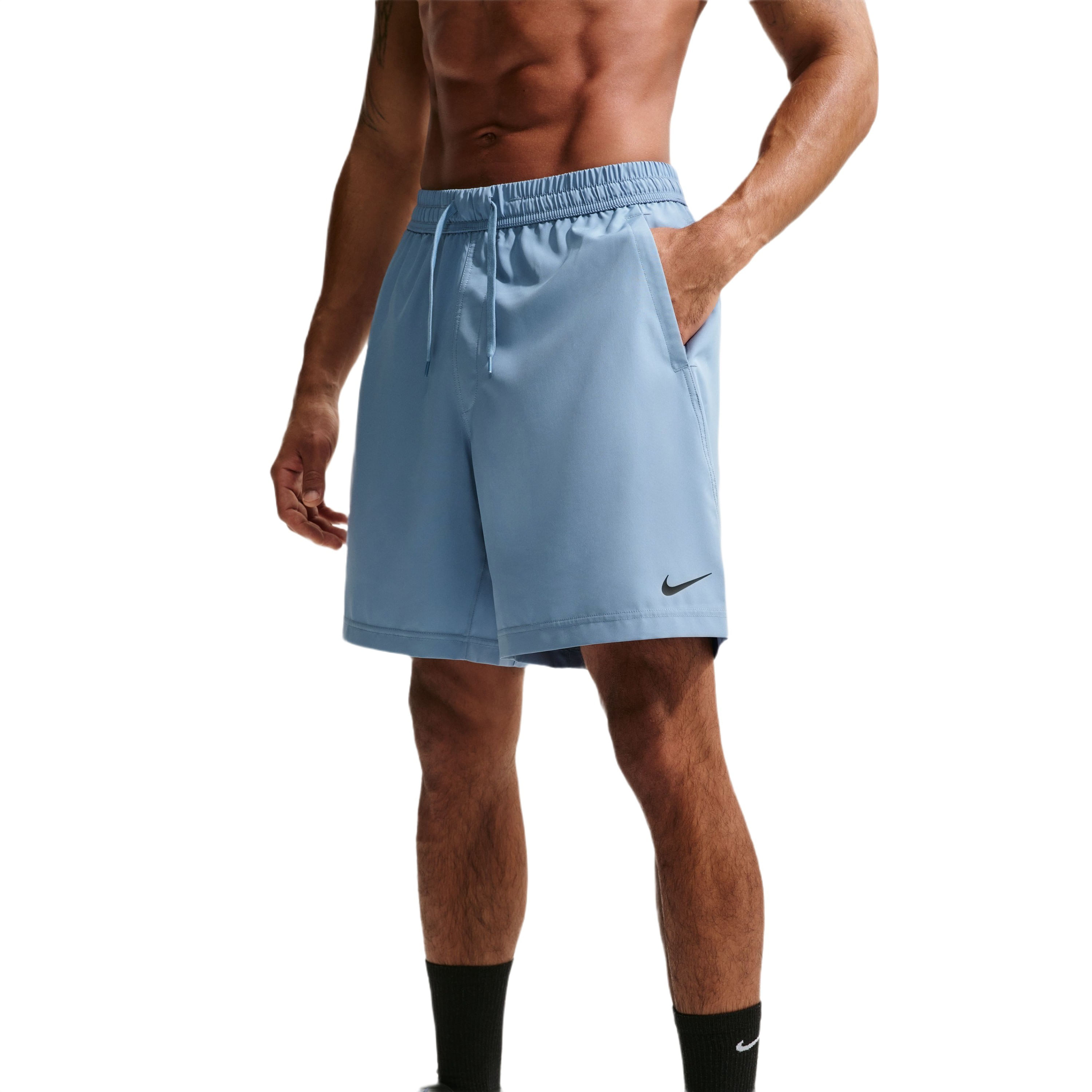 Nike-Form-Dri-FIT-7--Unlined-Versatile-Shorts---Men-s-Work-Blue-Black