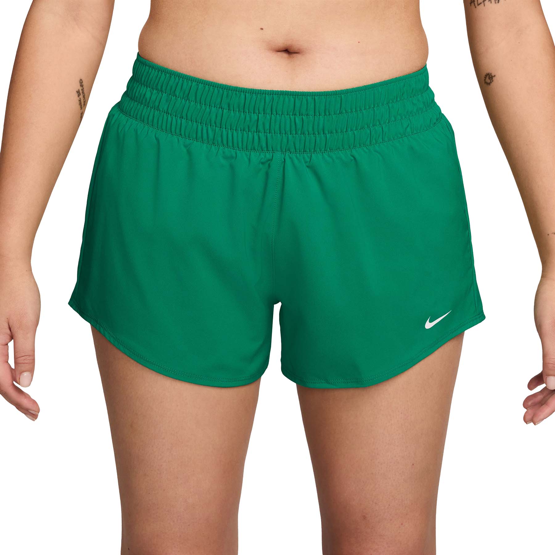 Nike-One-Dri-FIT-Mid-Rise-3--Brief-Lined-Shorts---Women-s-Malachite---White