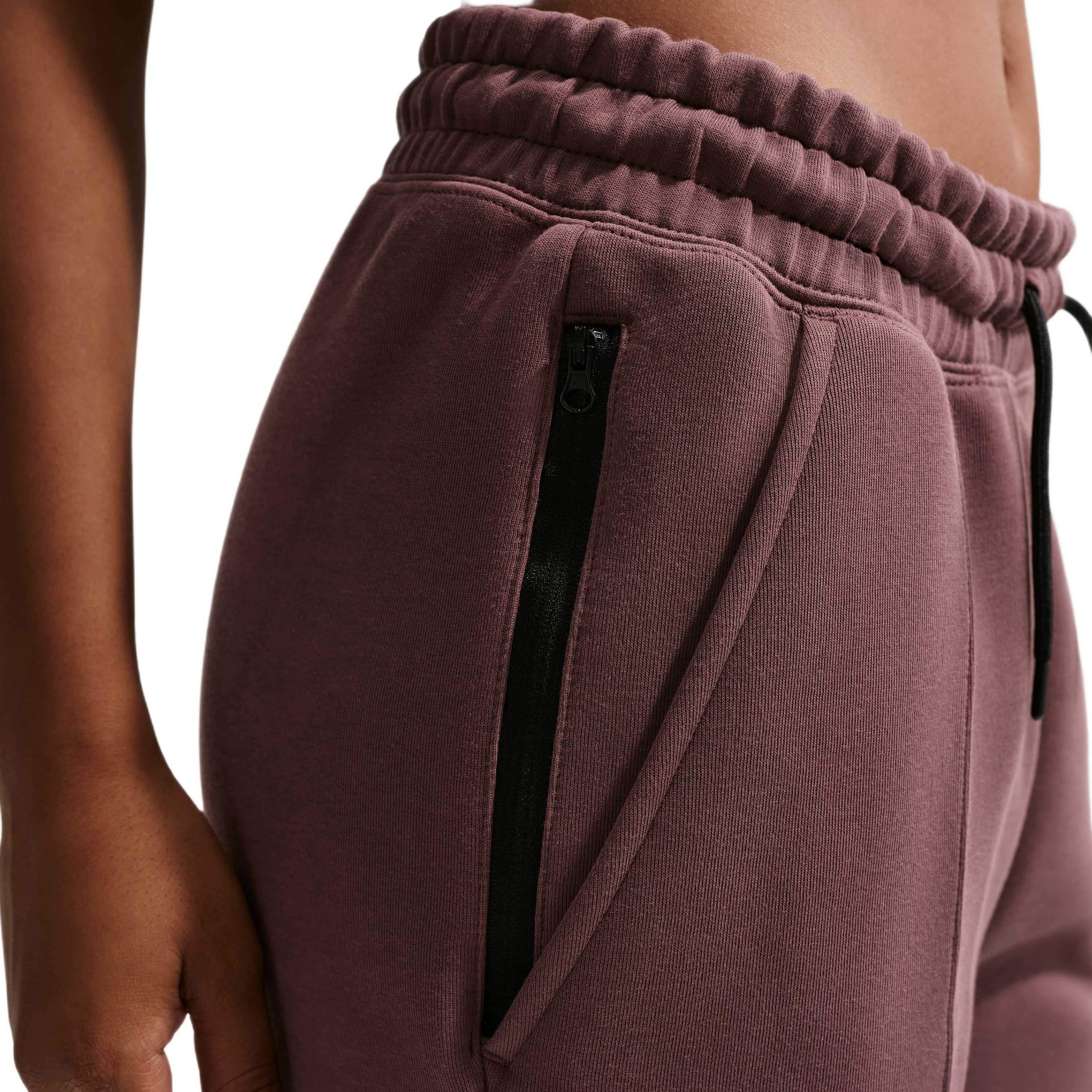 Nike Sportswear Tech Fleece Mid-Rise Joggers - Women's - Tattoo, Black M – image 5 of 7
