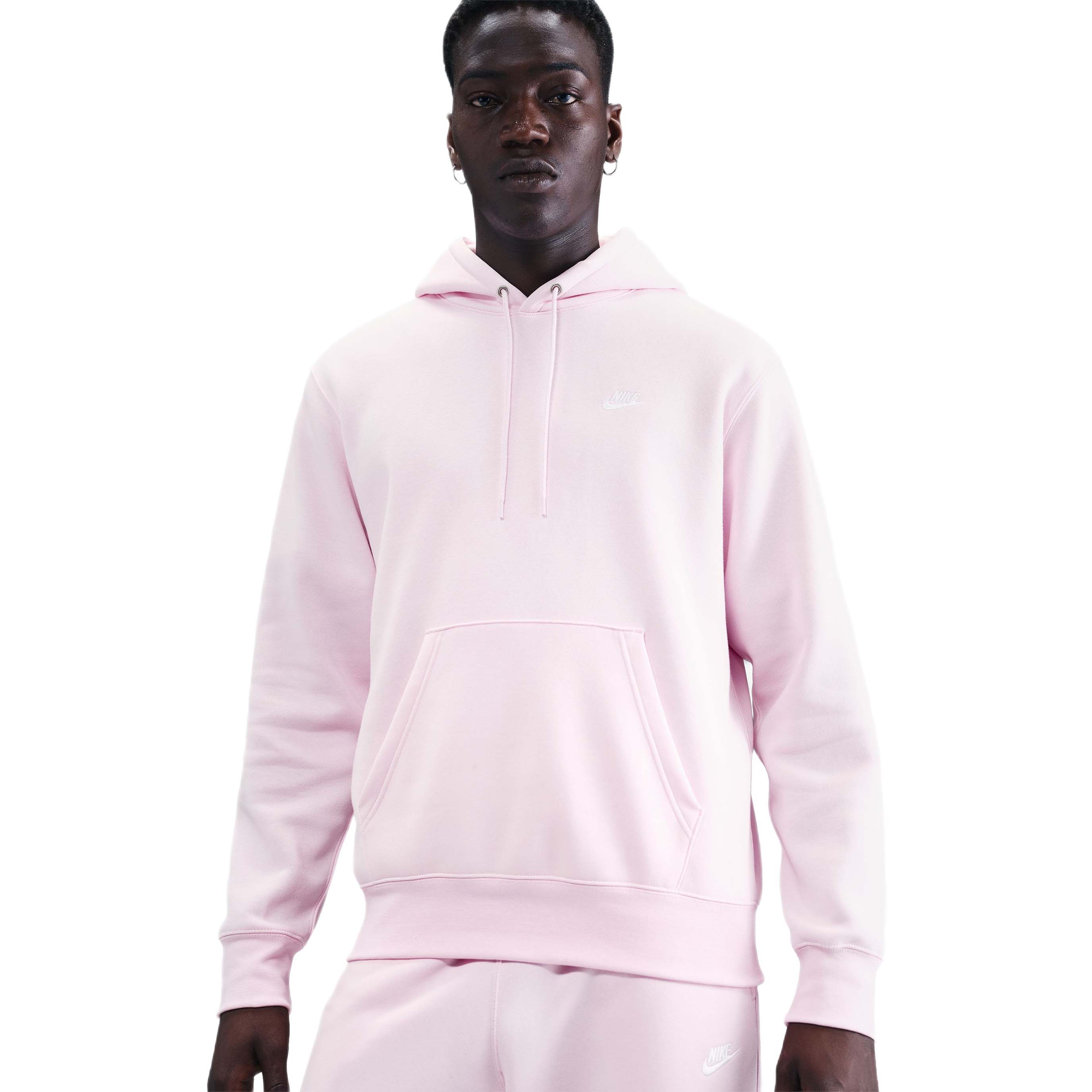 Nike-Club-Pullover-Fleece-Hoodie---Men-s--Pink-Foam---Pink-Foam---White