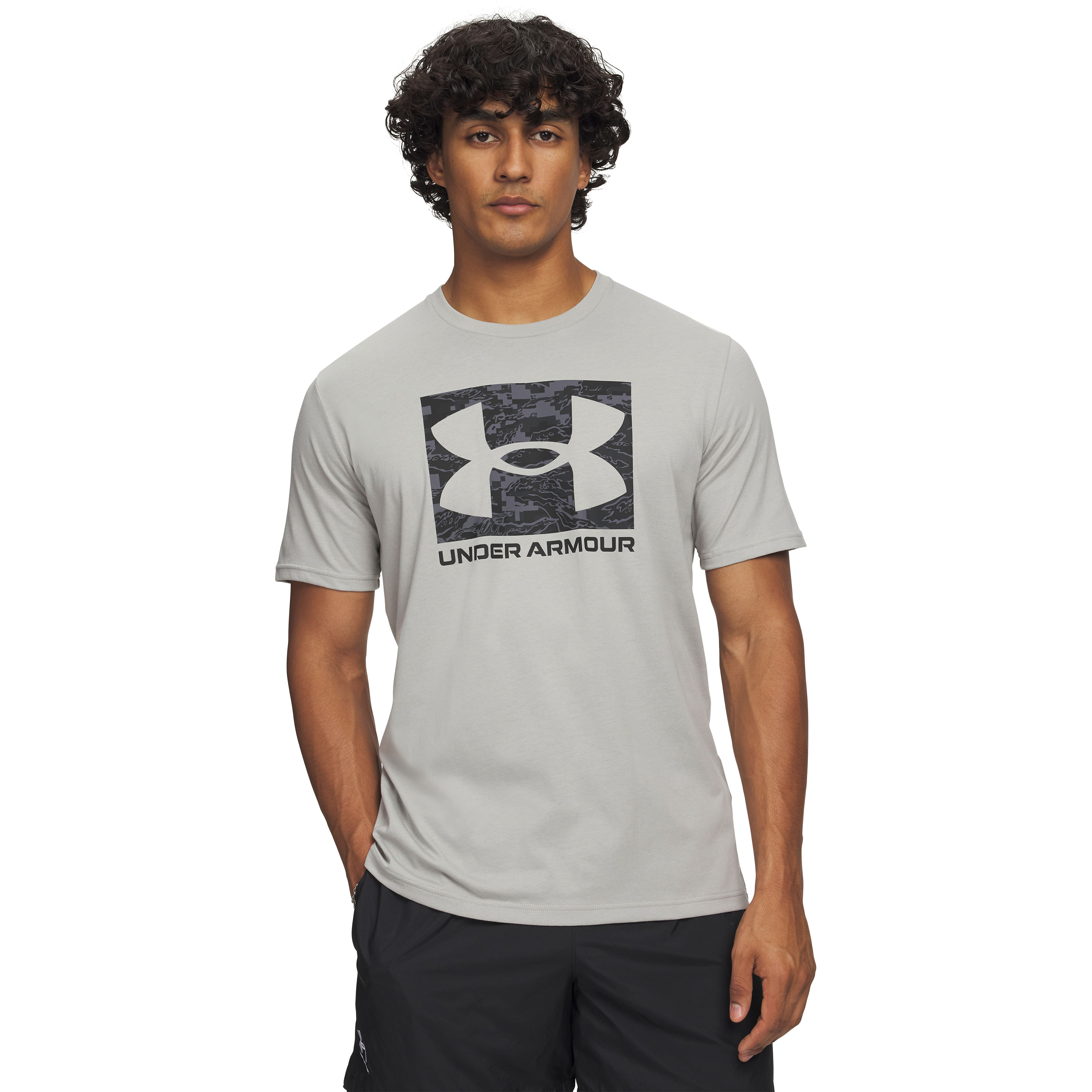 Under-Armour-ABC-Camo-Boxed-Logo-Short-Sleeve-Shirt---Men-s-Titanium---Black