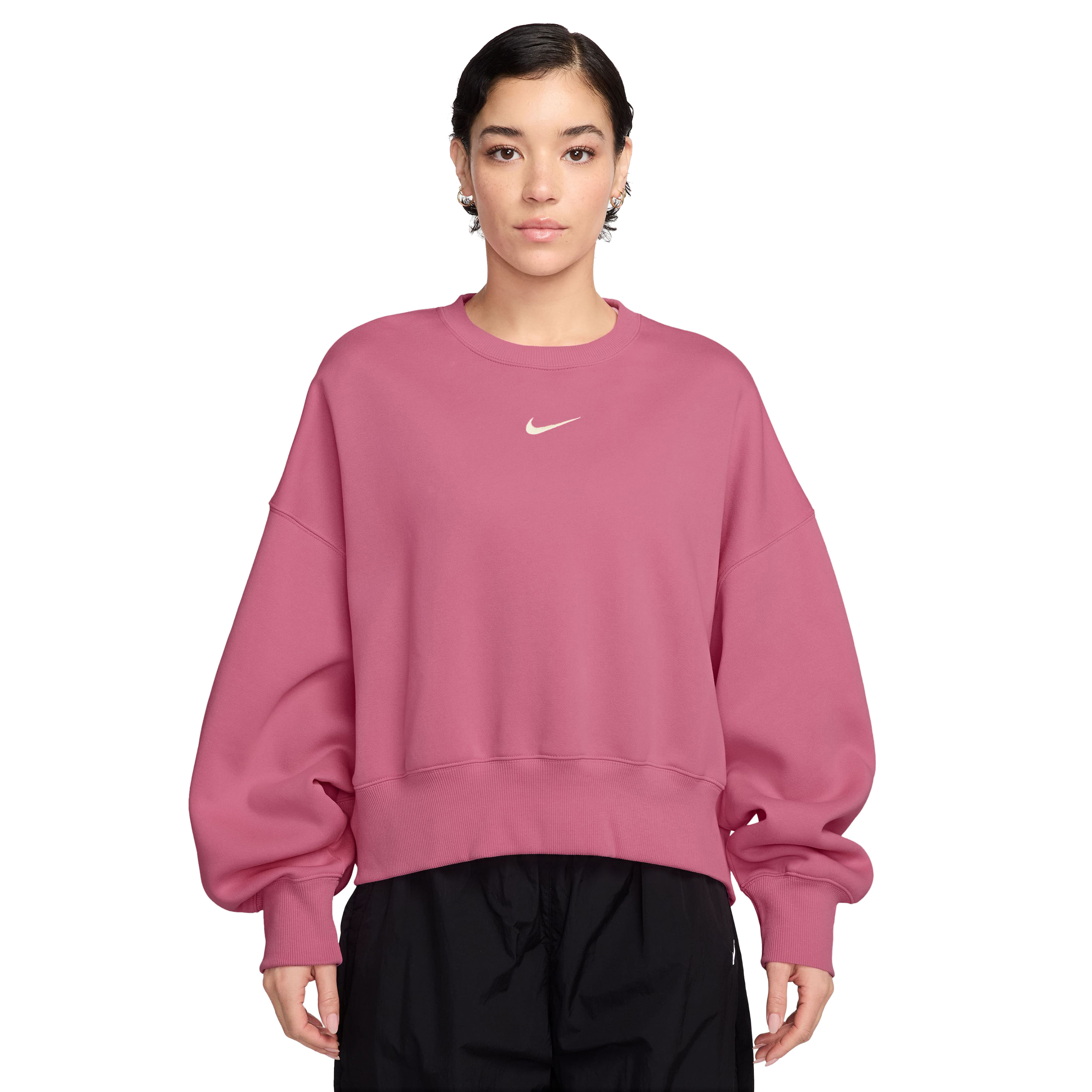 Nike-Sportswear-Phoenix-Fleece-Over-Oversized-Crewneck-Sweatshirt---Women-s-Peony---Sail
