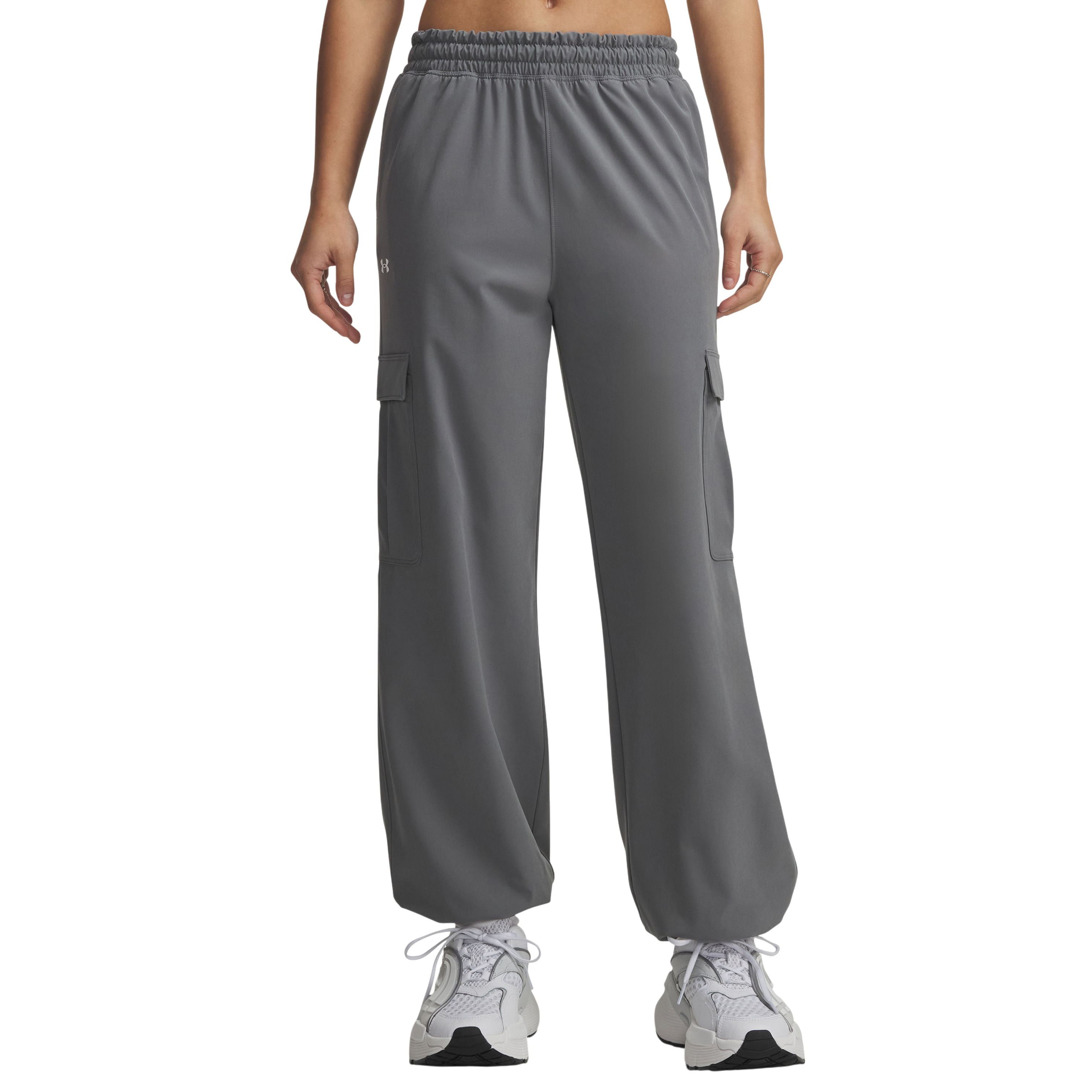 Under-Armour-UA-Rival-Woven-Cargo-Pant---Women-s-Clay-Green---White