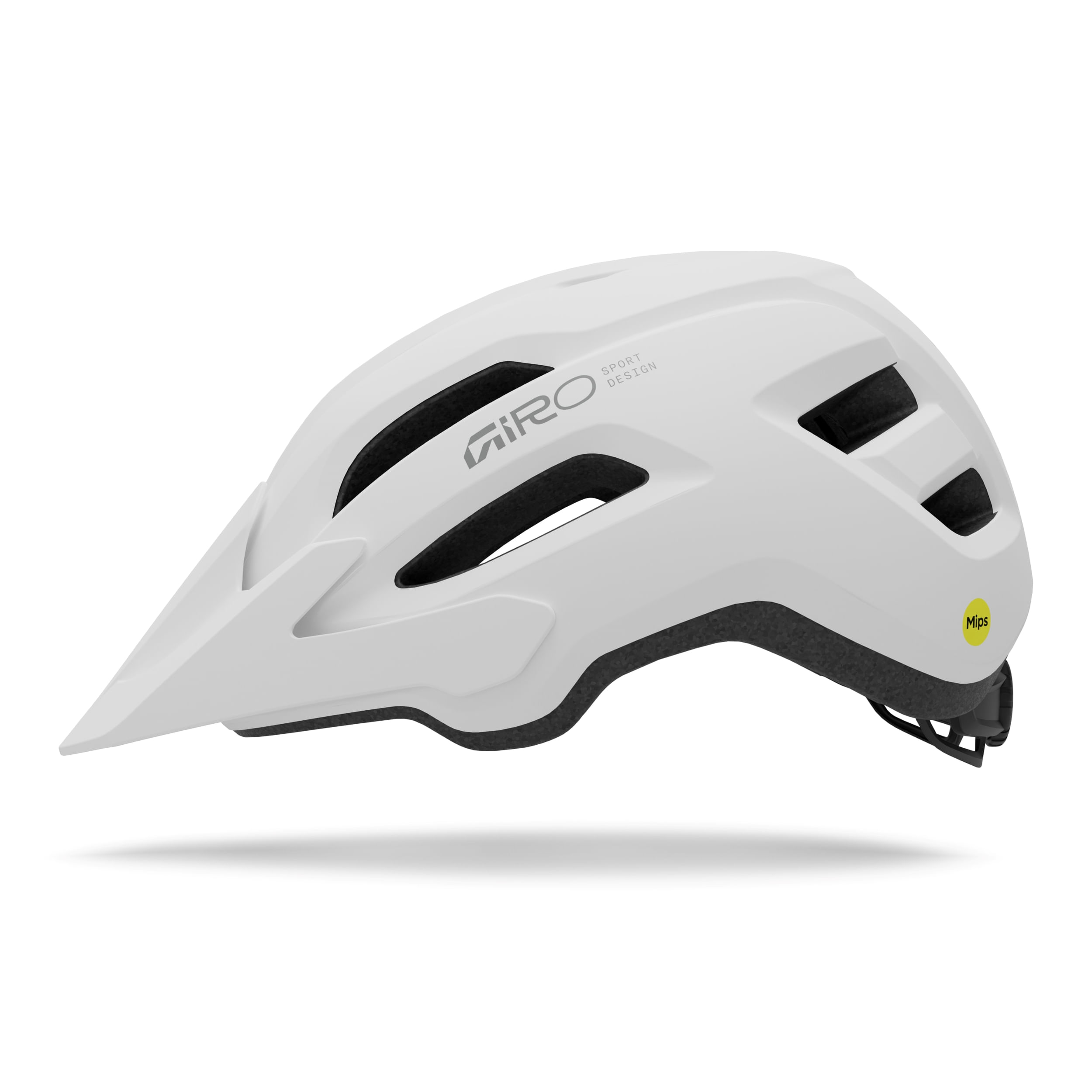 Giro Fixture Mips II Helmet - Matte White / Grey Universal Adult