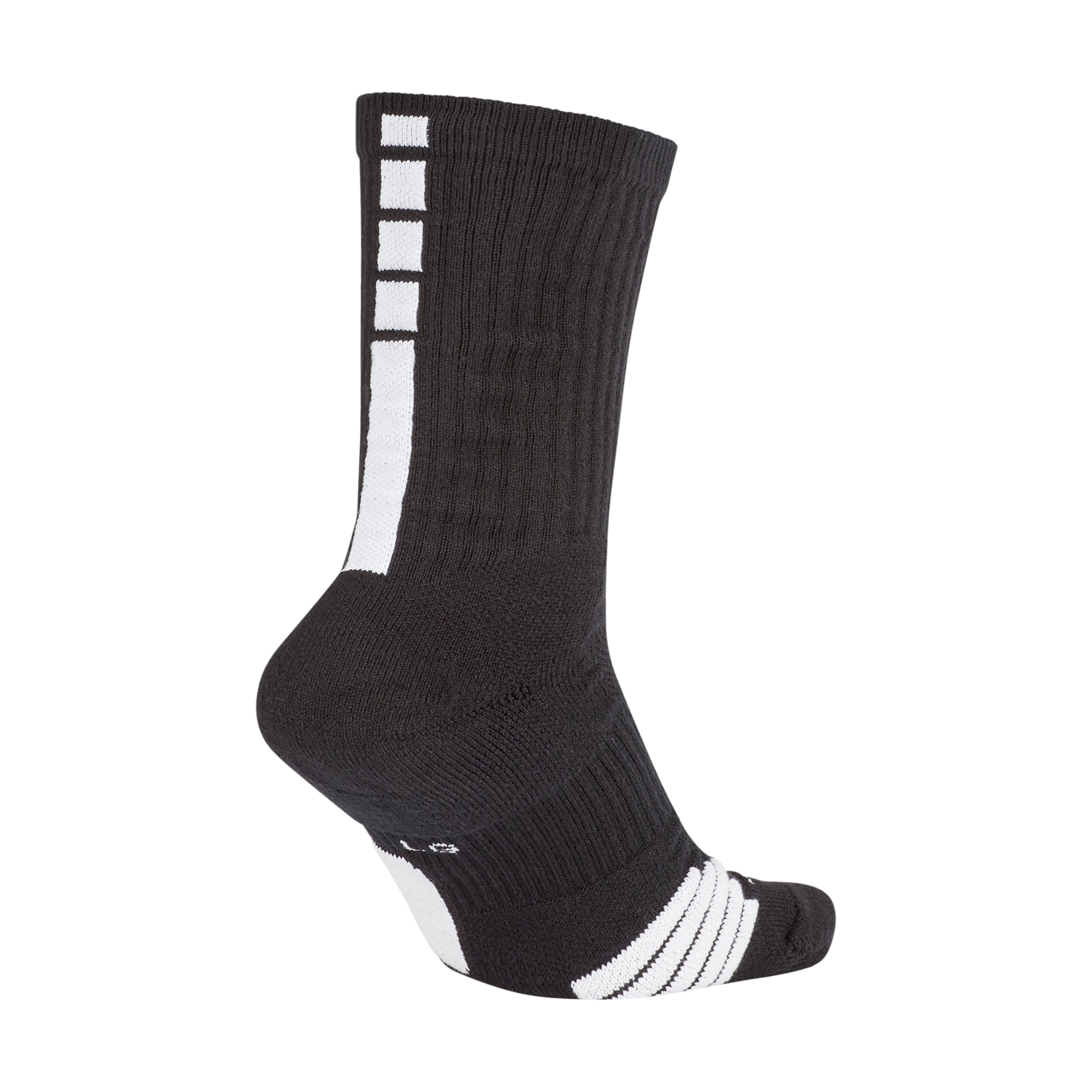 Nike-Elite-Crew-Basketball-Sock-Black---White---White