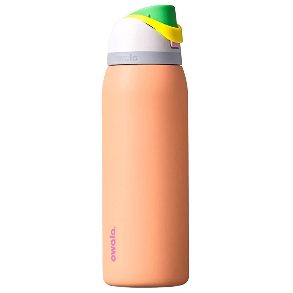Owala-FreeSip-Stainless-Steel-Water-Bottle---40-oz-Peachy-Keen