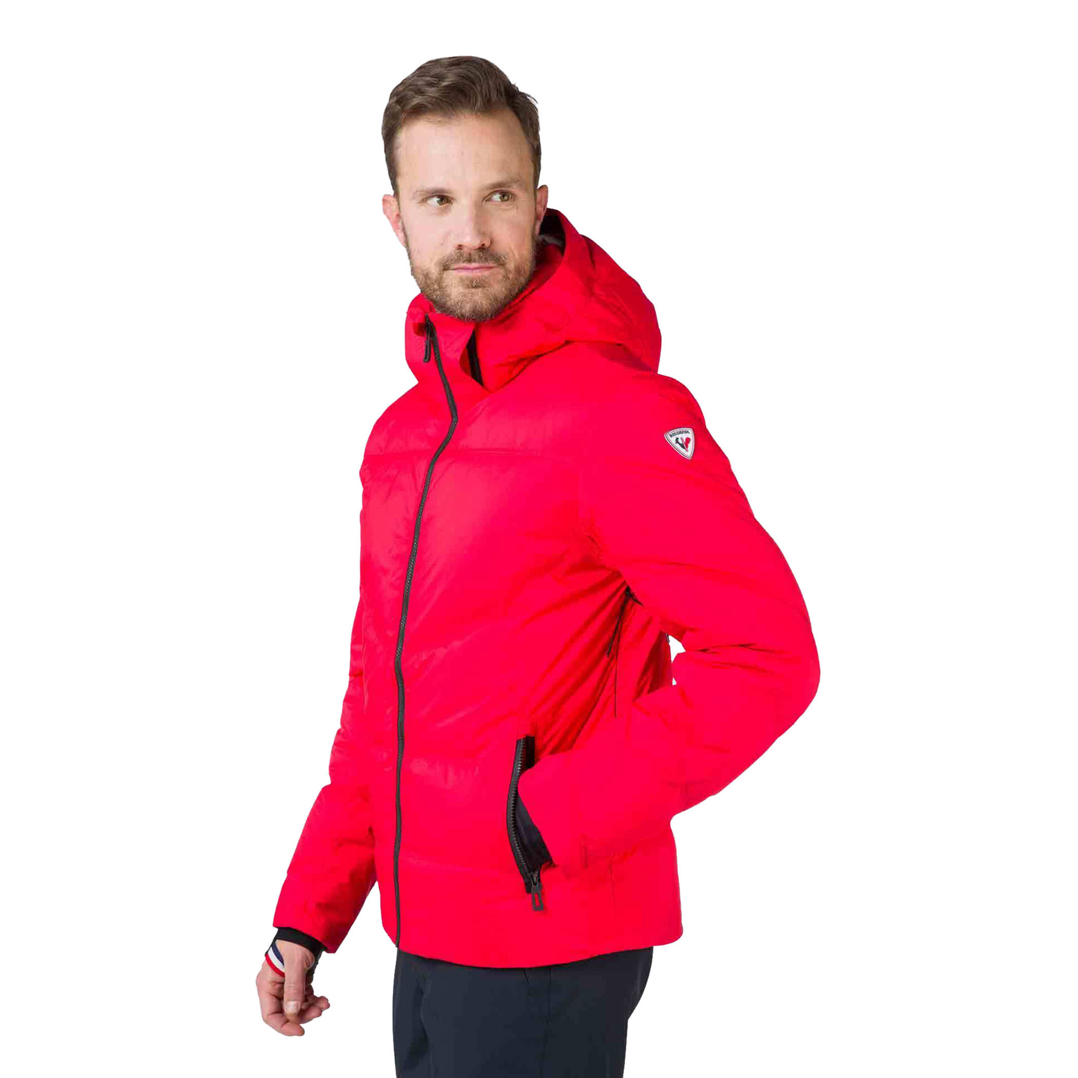 Rossignol Signature Merino Down Jacket - Men's - Sports Red M