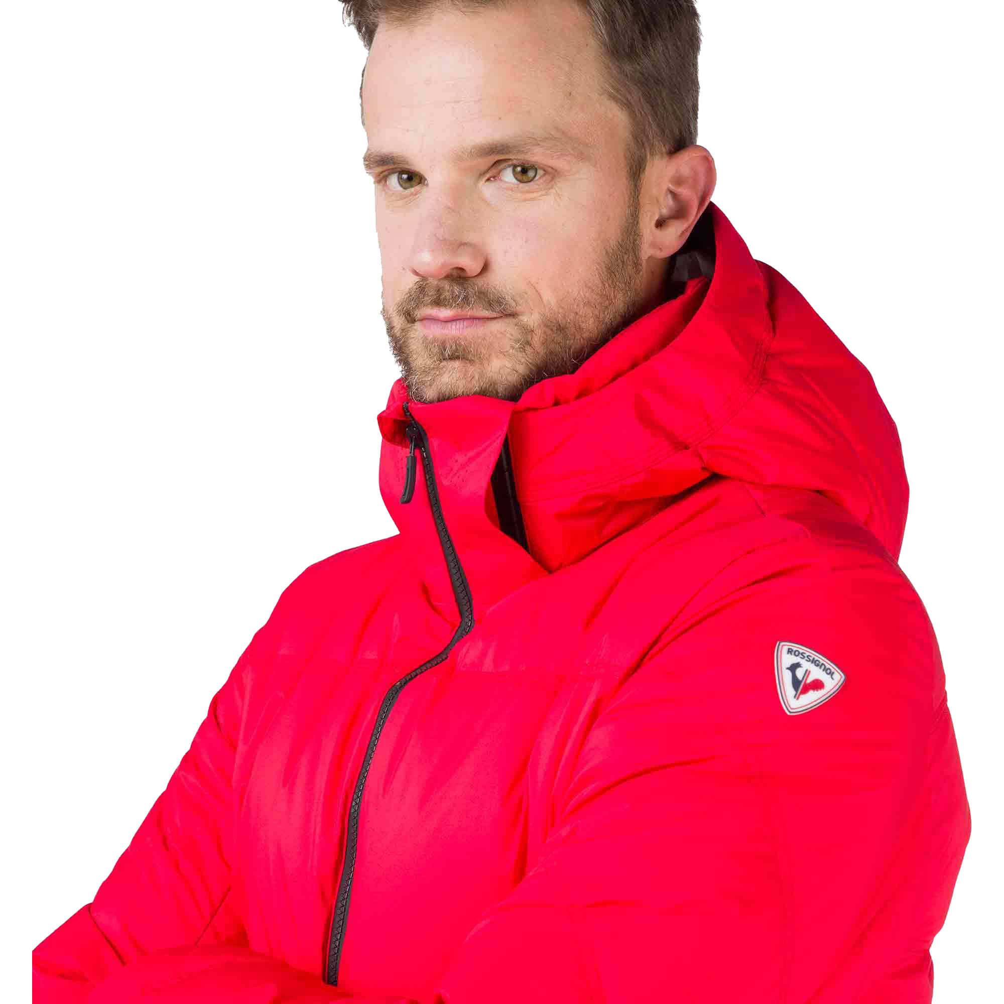 Rossignol Signature Merino Down Jacket - Men's - Sports Red M