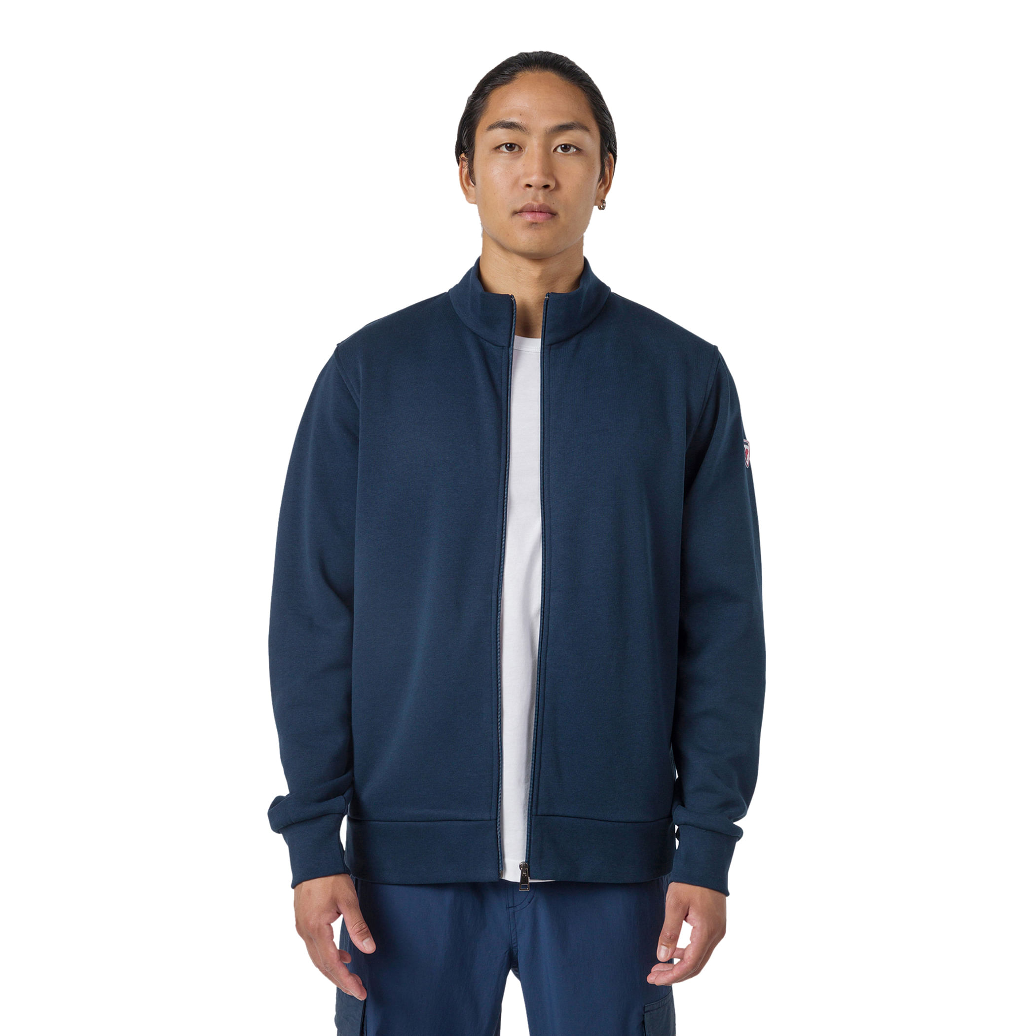 Rossignol Logo Sweat Full-Zip Hoodie - Men's - Dark Navy L