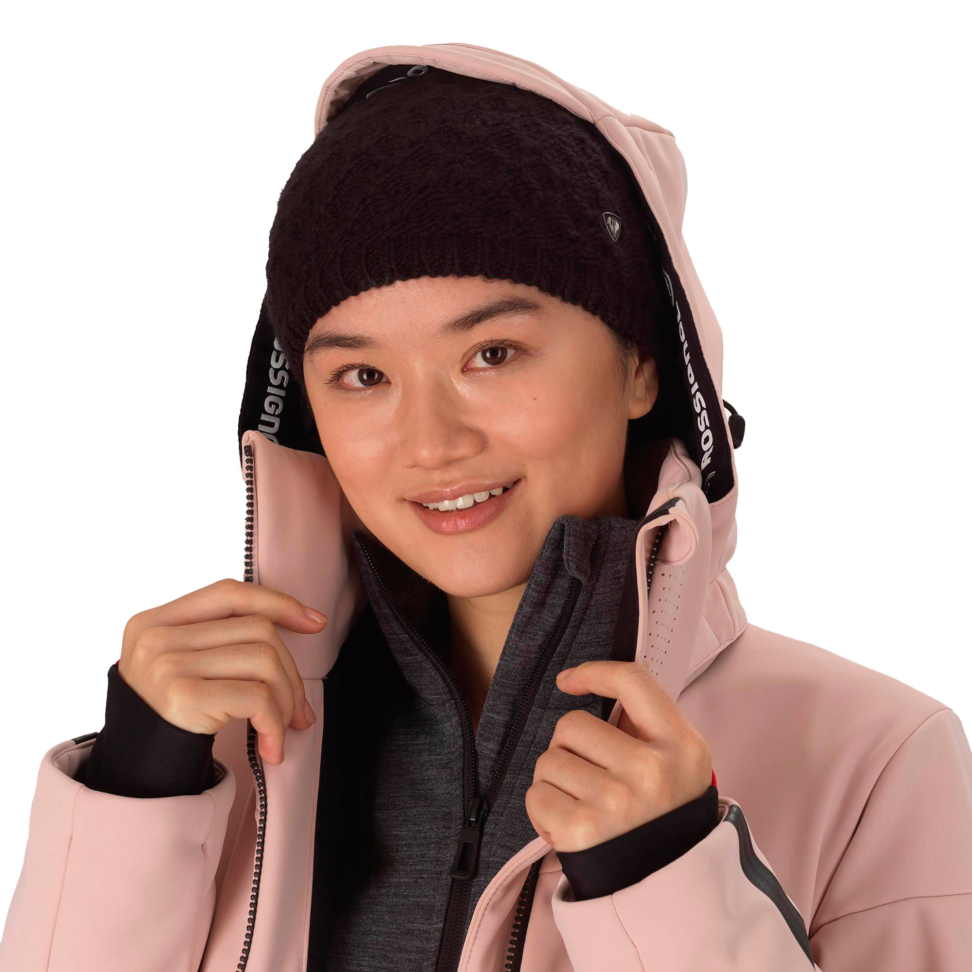 Rossignol Softshell Flat Jacket - Women's - Powder Pink M – image 5 of 7