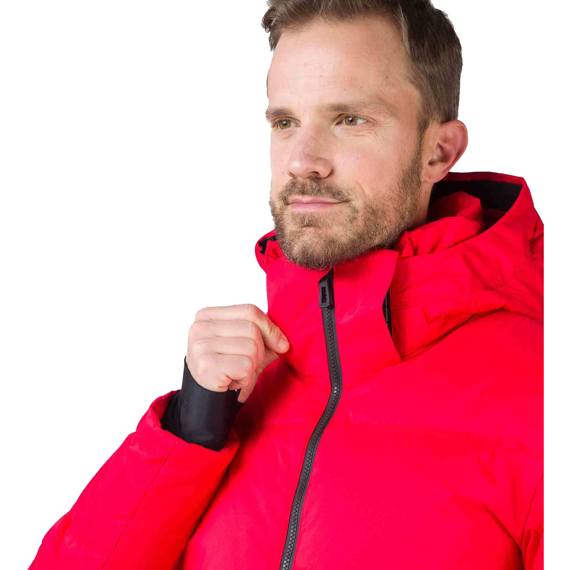 Rossignol Signature Merino Down Jacket - Men's - Sports Red M