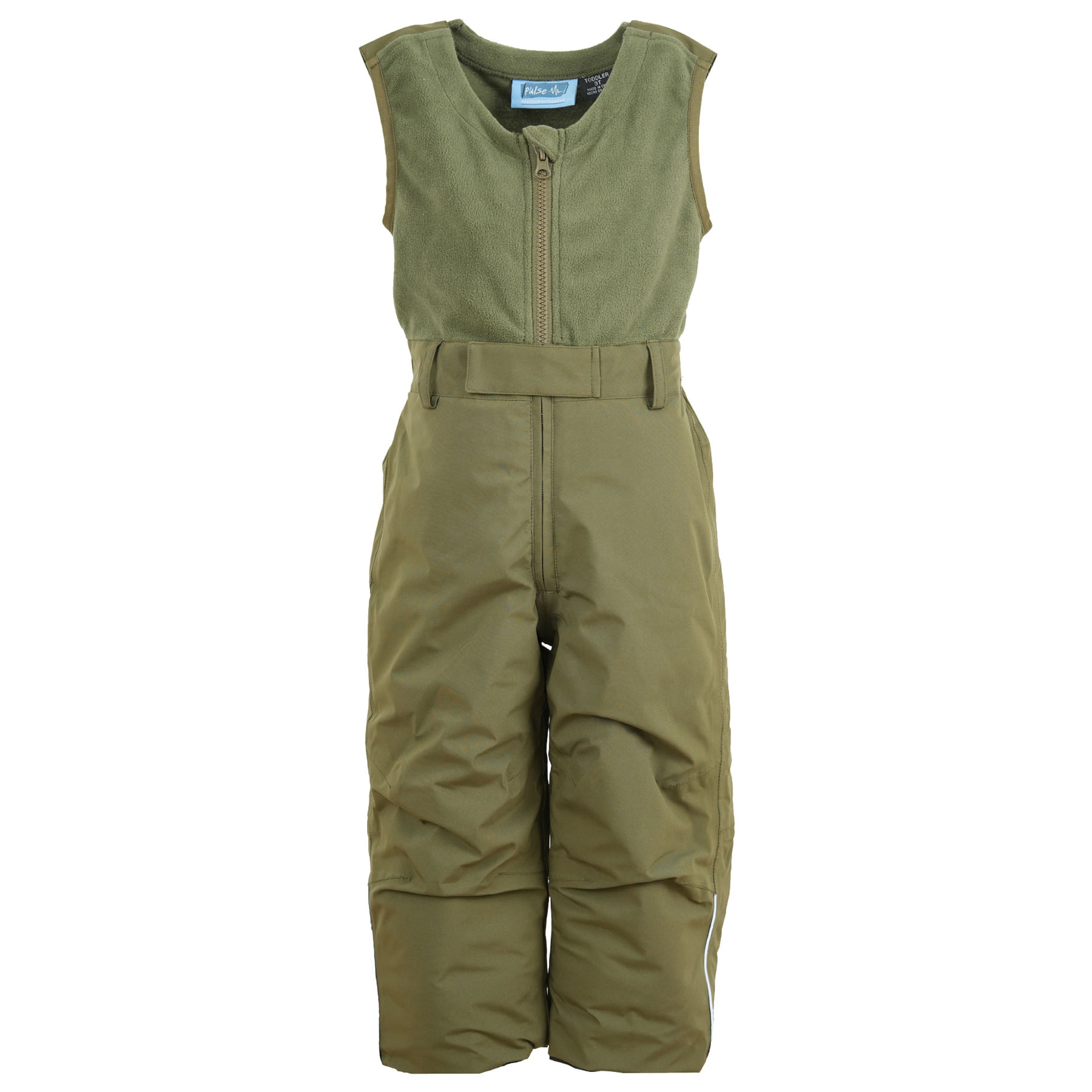 World-Famous-Sports-Fleece-Topper-Bib---Toddler-OLIVE