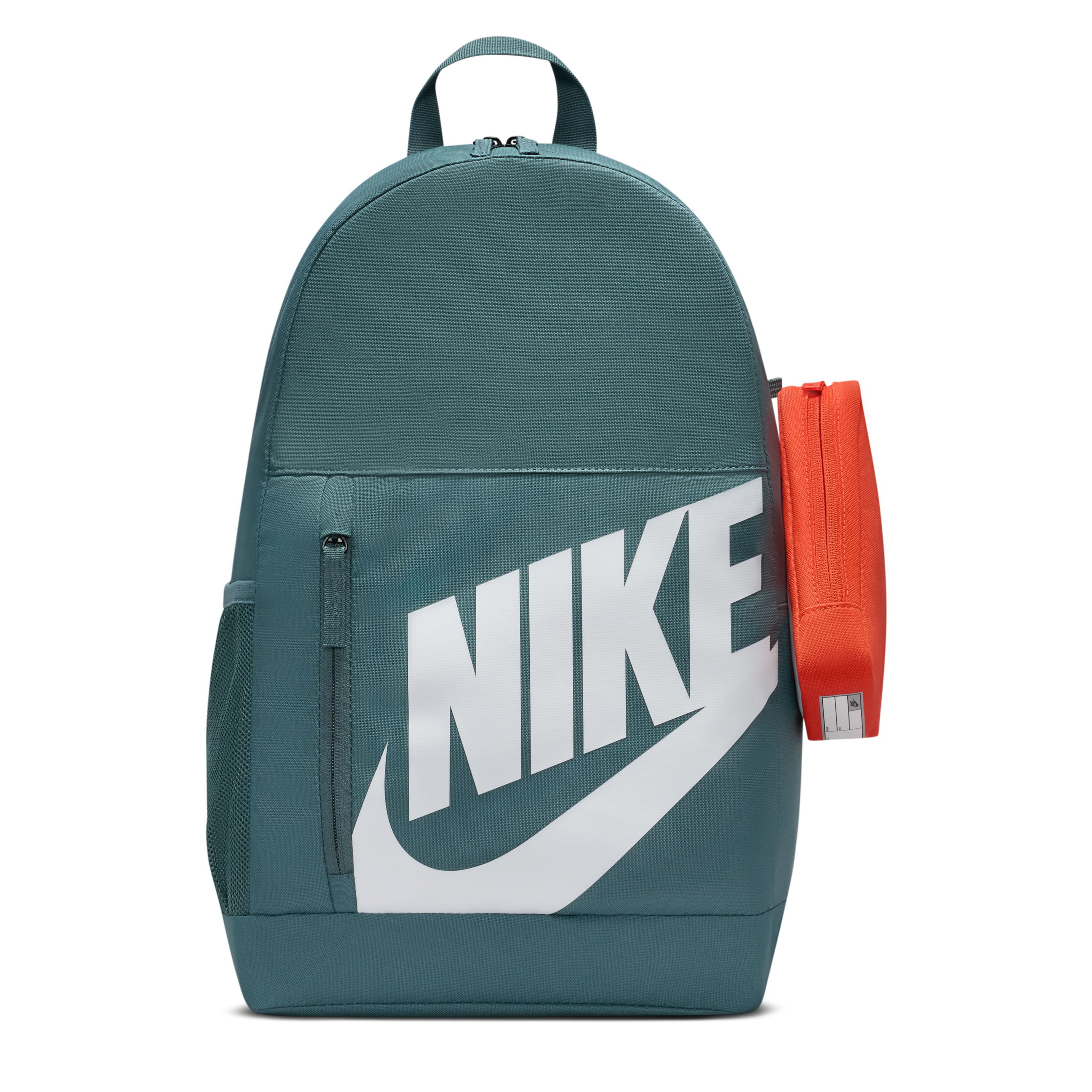 Nike-Elemental-20L-Backpack---Kids--Mineral-Slate---Orange---White