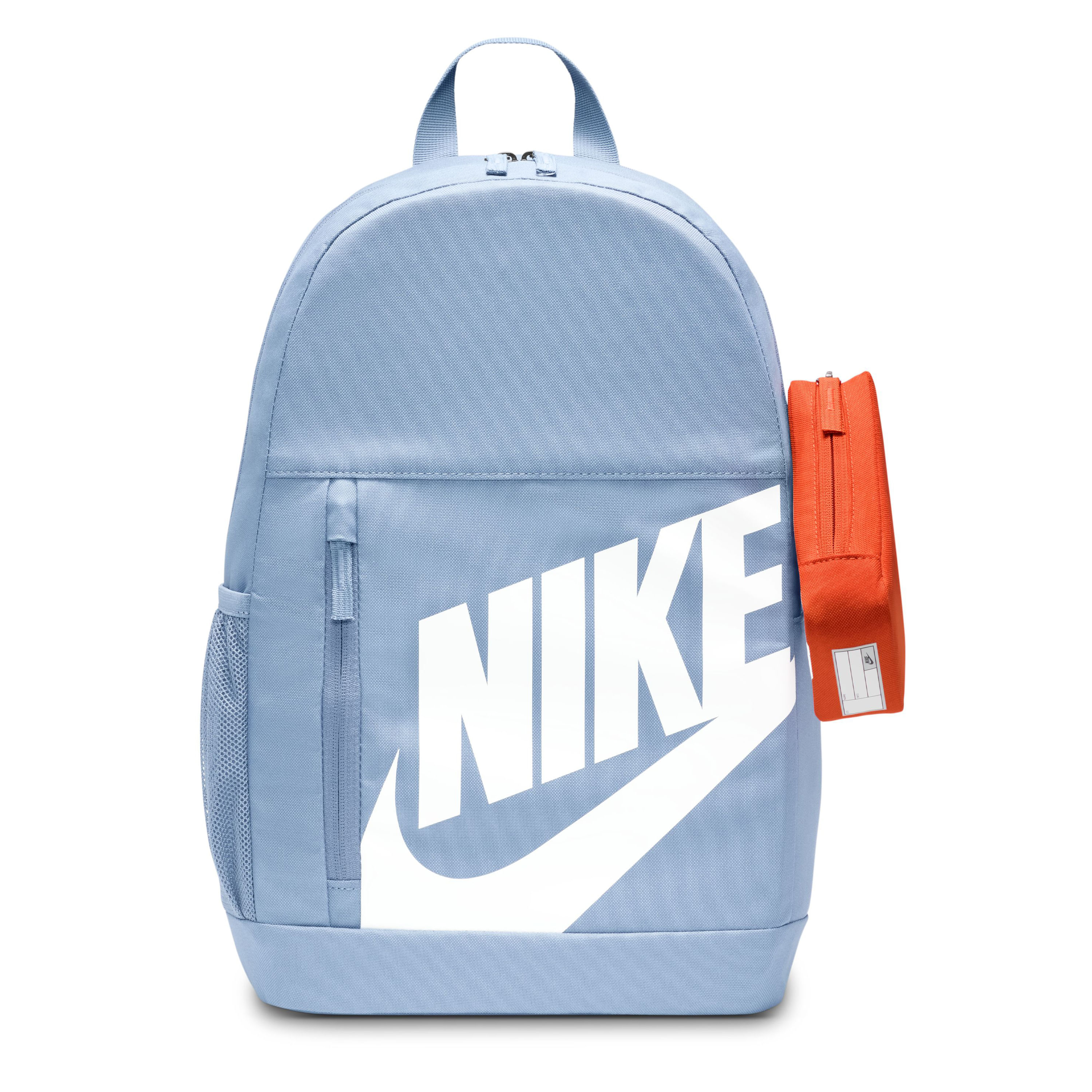 Nike-Elemental-20L-Backpack---Kids--Hydrogen-Blue---Orange---White