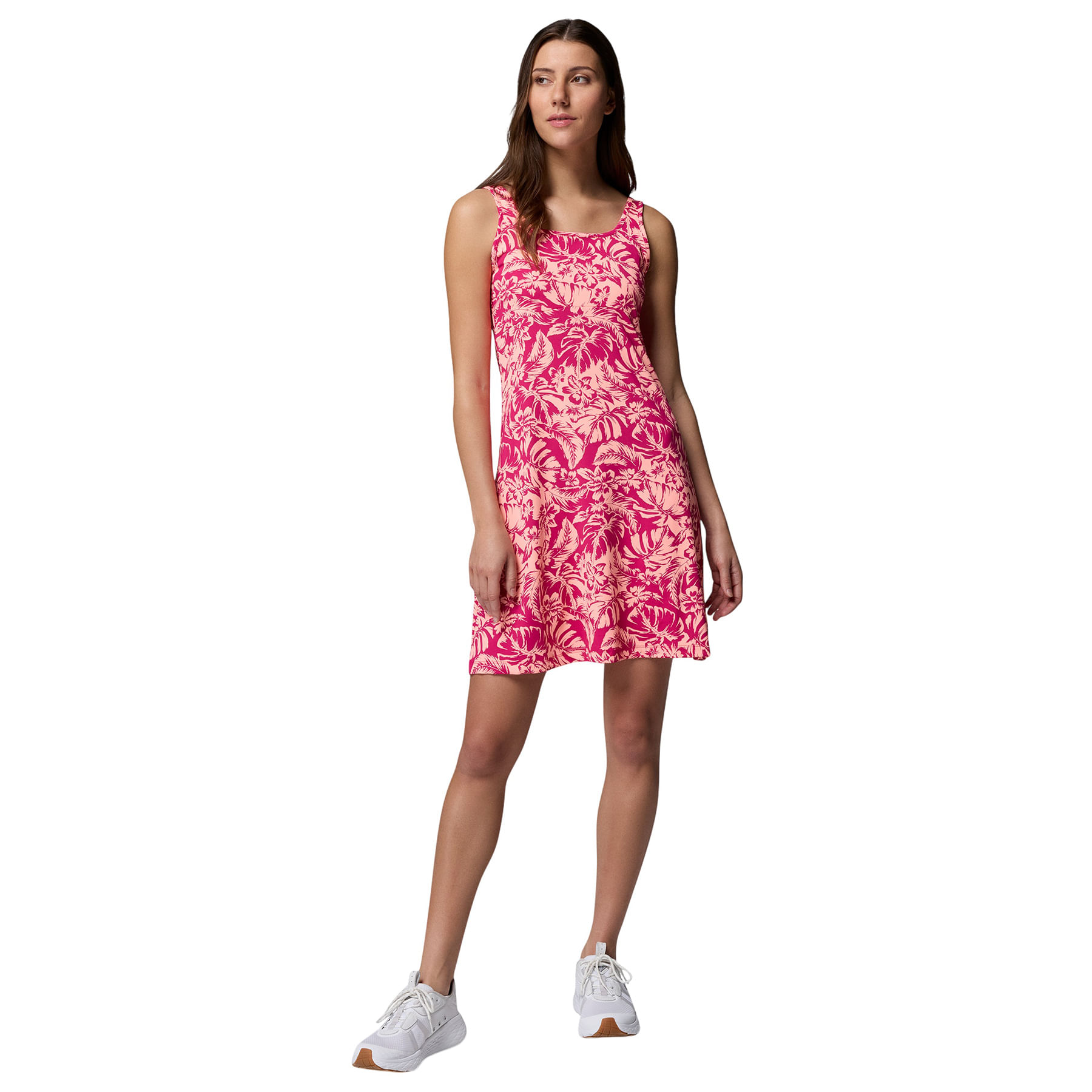 Columbia-PFG-Freezer-III-Dress---Women-s-Guava-Pink-Vacay-Blooms-Tonal