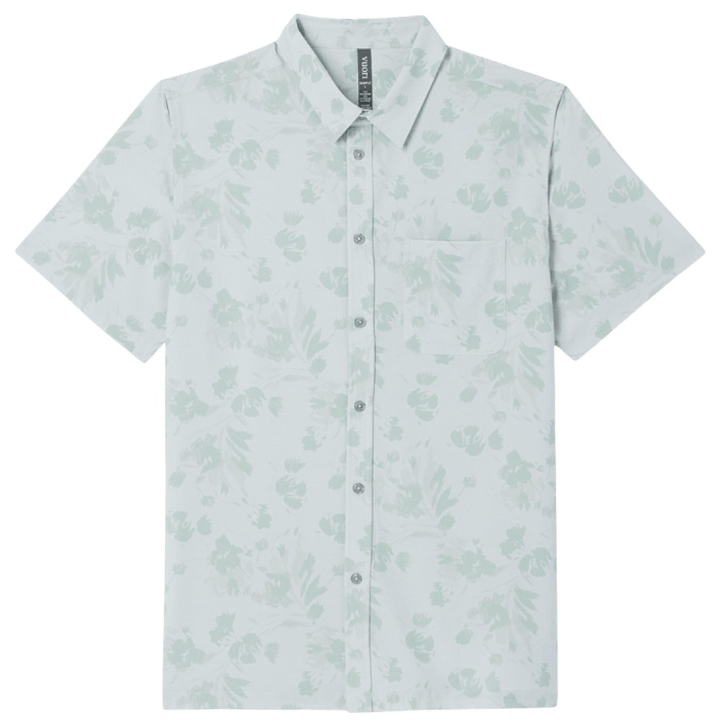 Vuori-Short-Sleeve-Bridge-Button-Down-Shirt---Men-s-Storm-Blue-Fleur