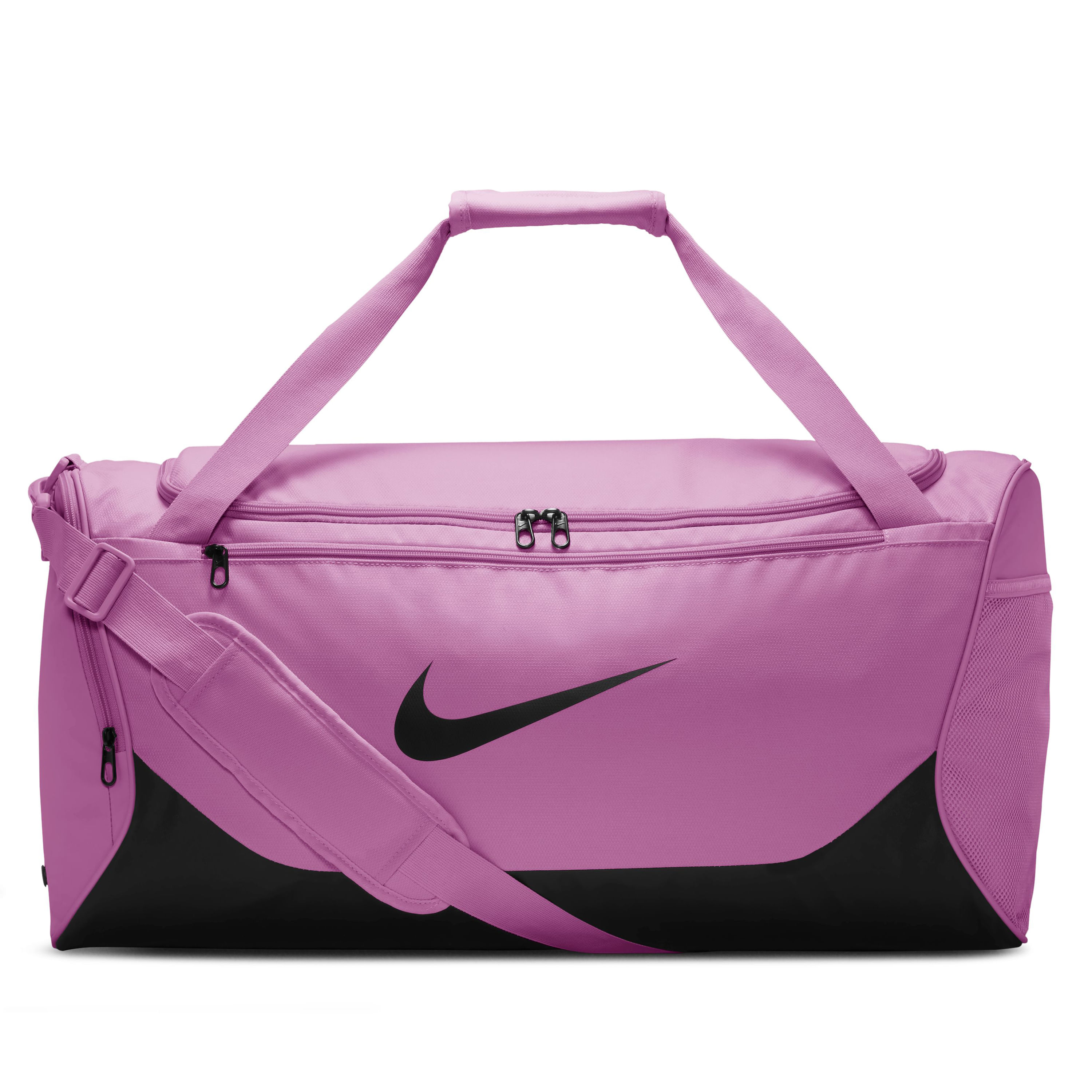 Nike-Brasilia-60L-Mediu-Duffel-Light-Magenta---Black---White
