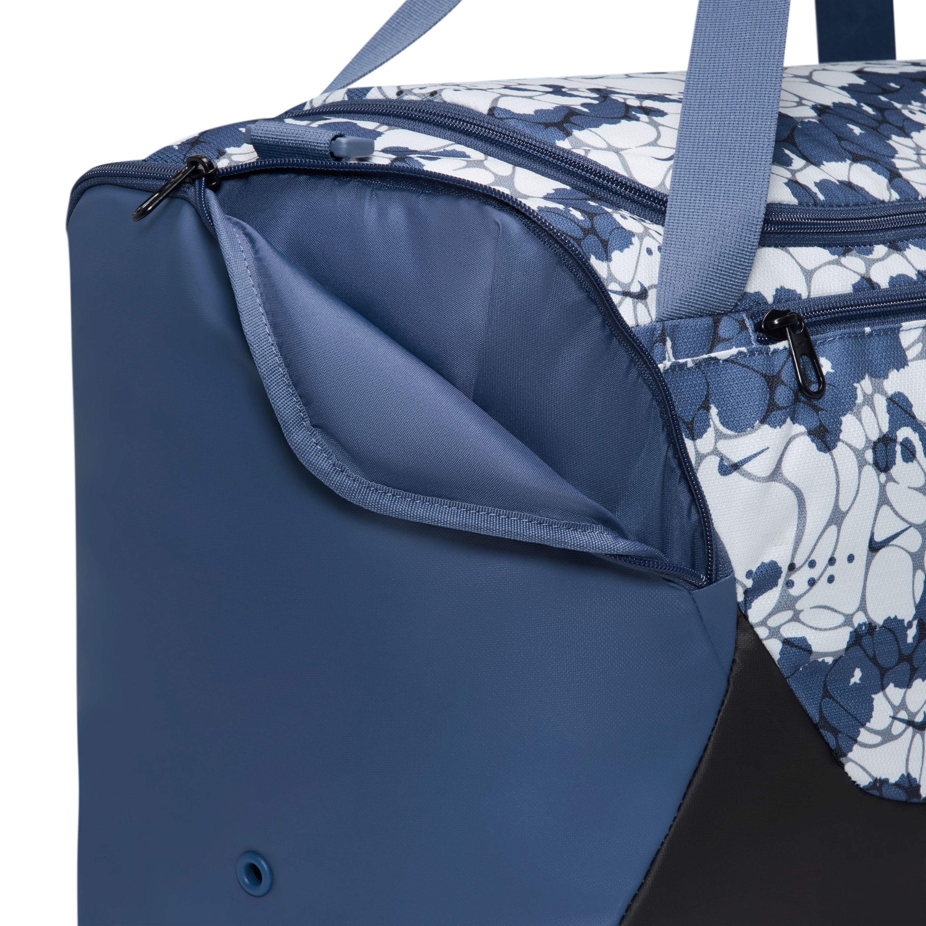 Nike Brasilia 40L Small Duffel - Diffused Blue / Black / Black S