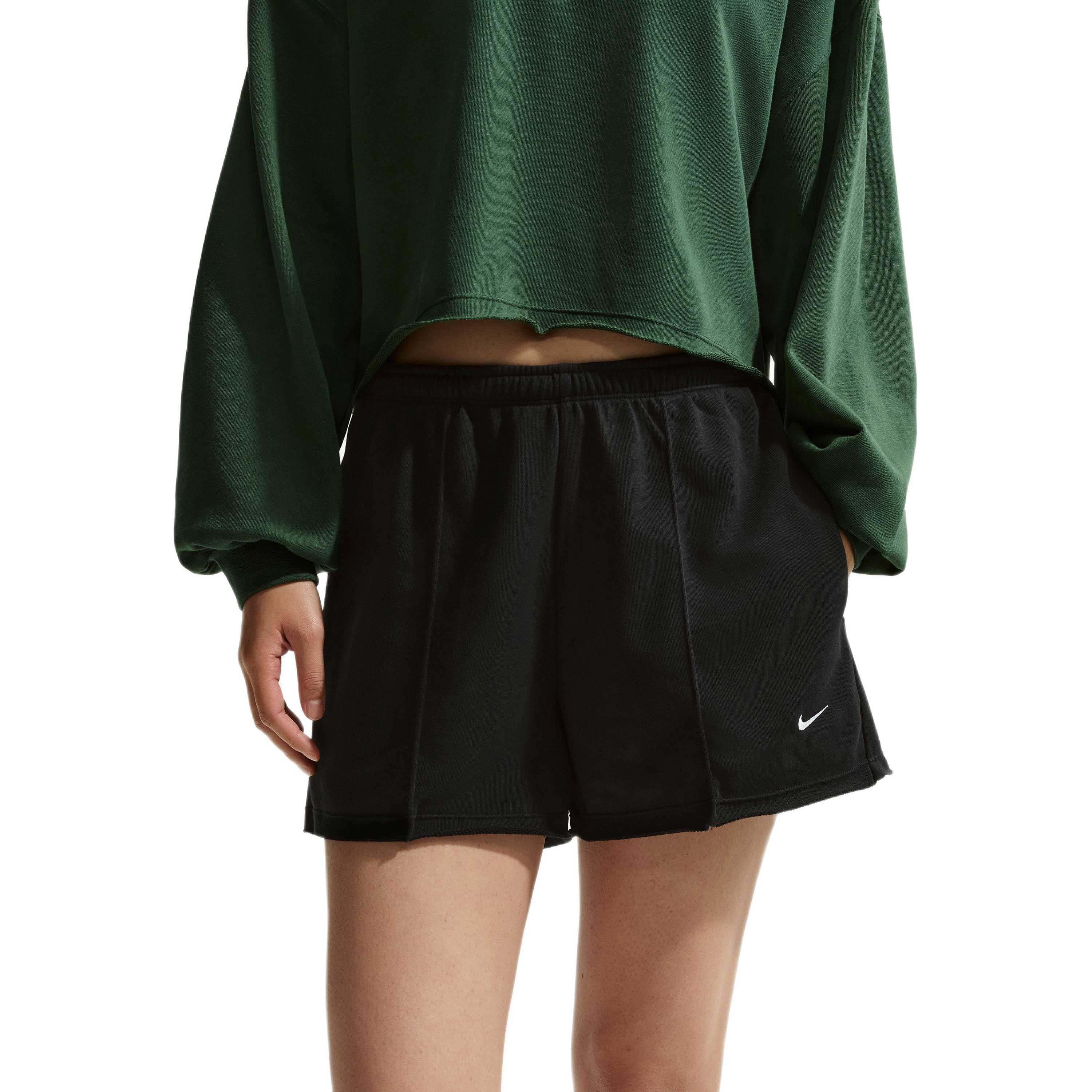 Nike-Sportswear-Offlin-Chill-Fit-Short---Women-s-Black---Black---Sail