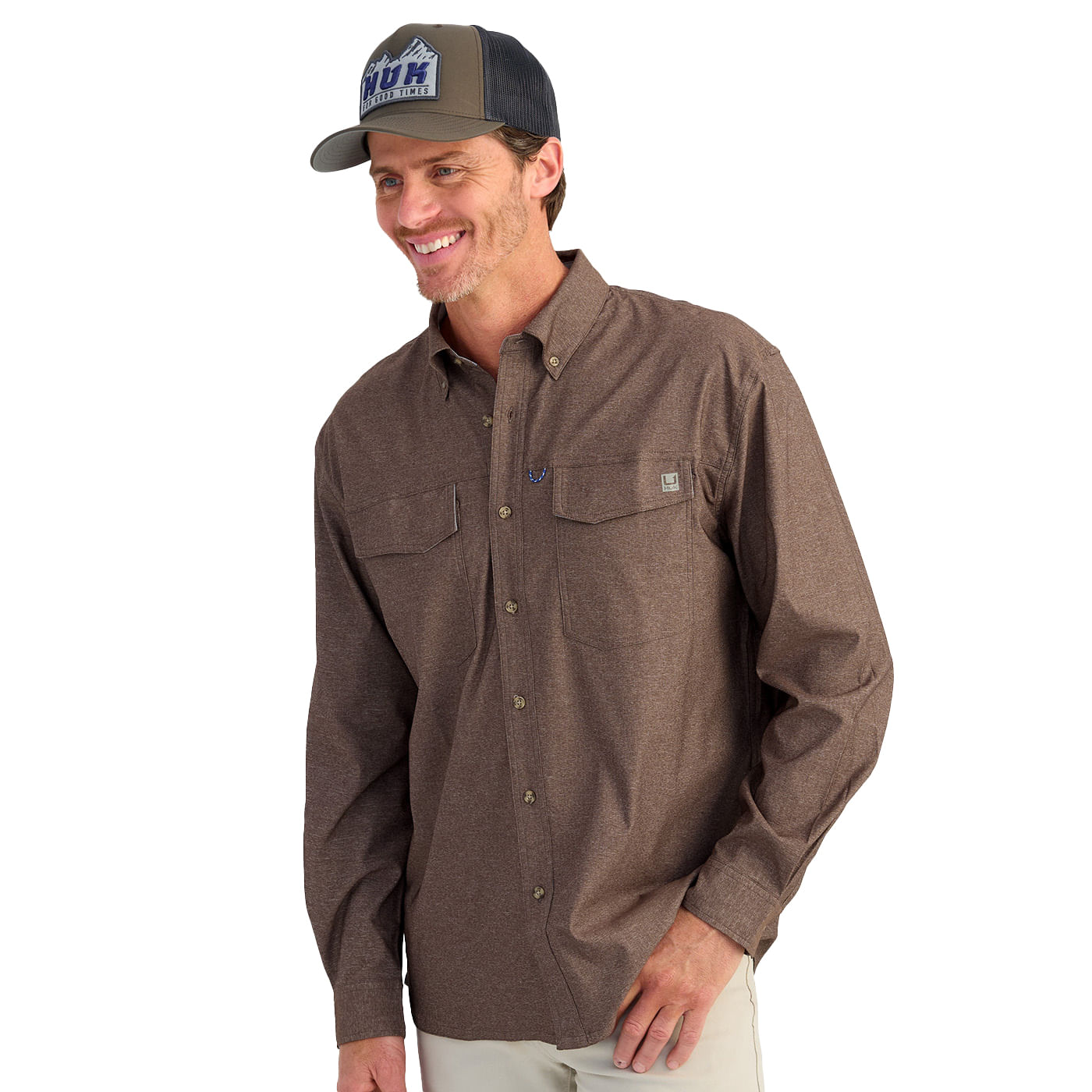 Men's Fall Run Hybrid Shacket | Simms Fishing