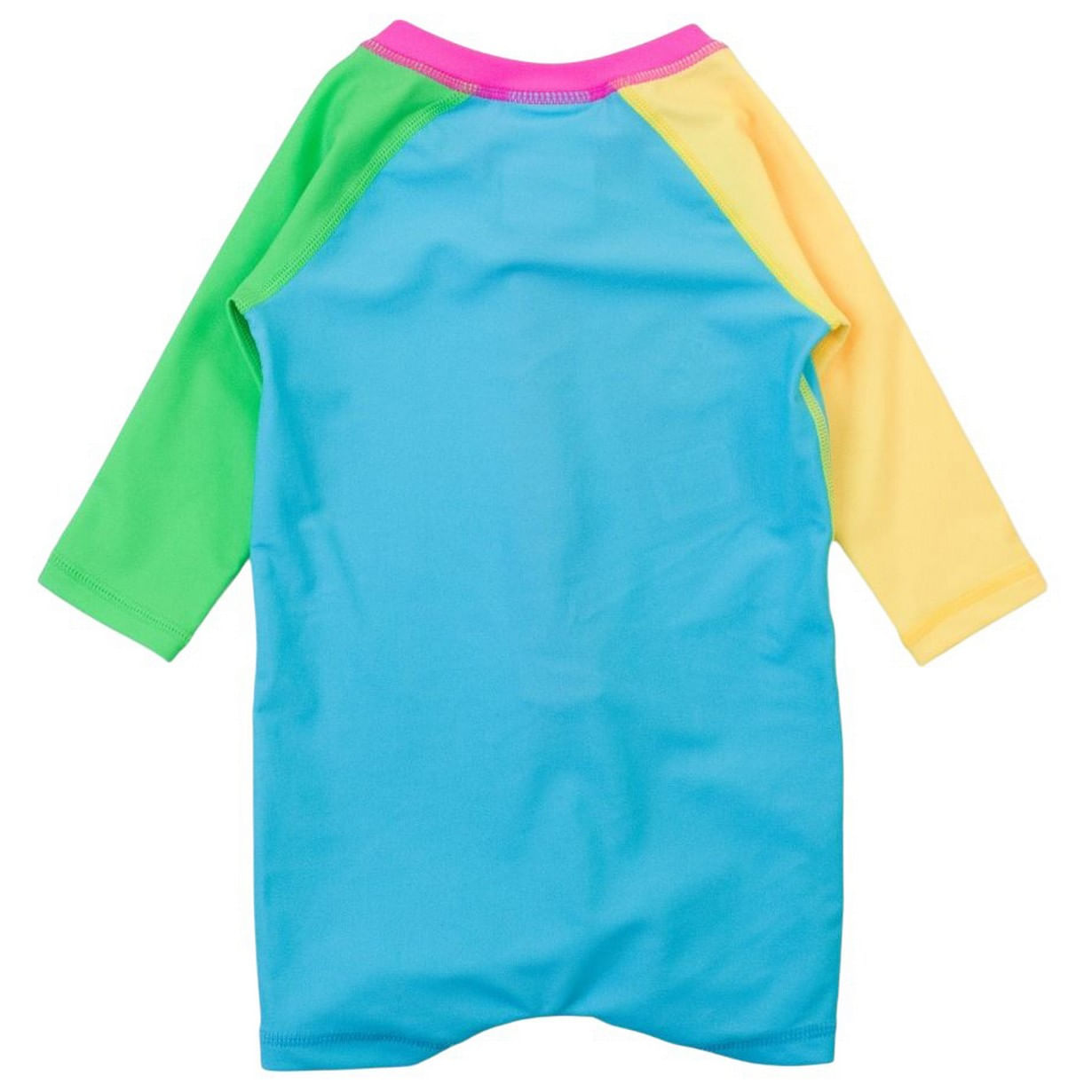 RuffleButts---RuggedButts-One-Piece-Rash-Guard-Long-Sleeve-Boardshort---Boys--Neon-Color-Block