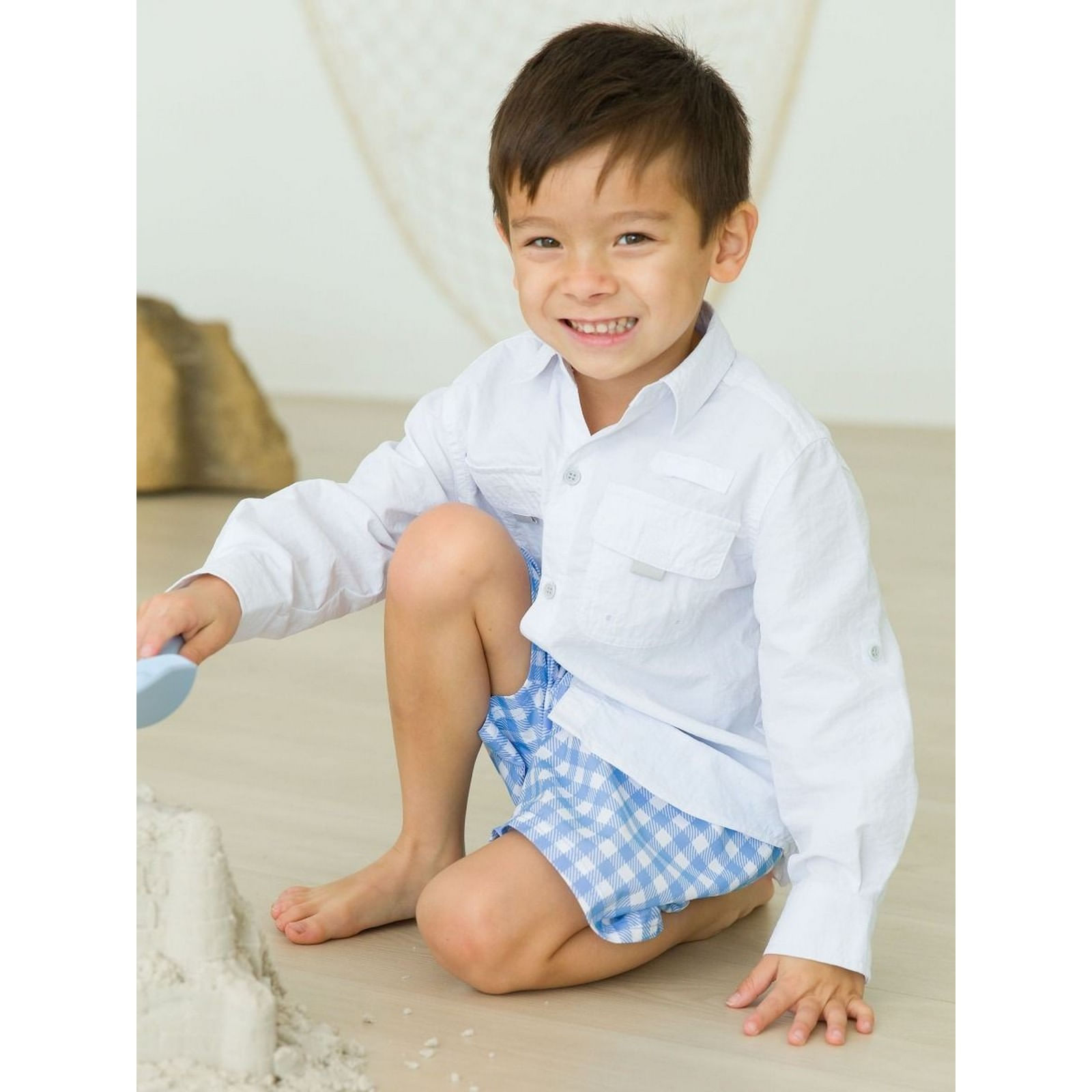 RuffleButts---RuggedButts-Swim-Trunk---Boys--Periwinkle-Blue-Gingham