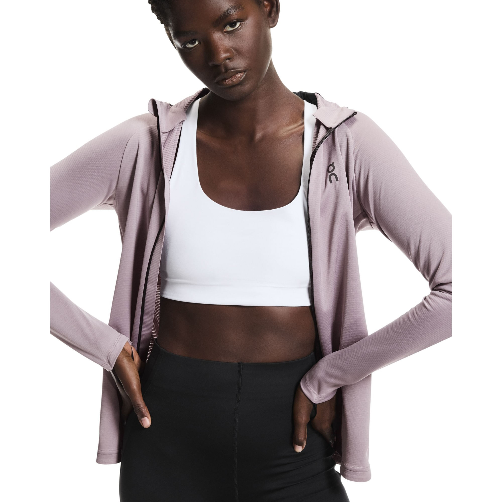 On Climate Zip Hoodie - Women's - Heron XS
