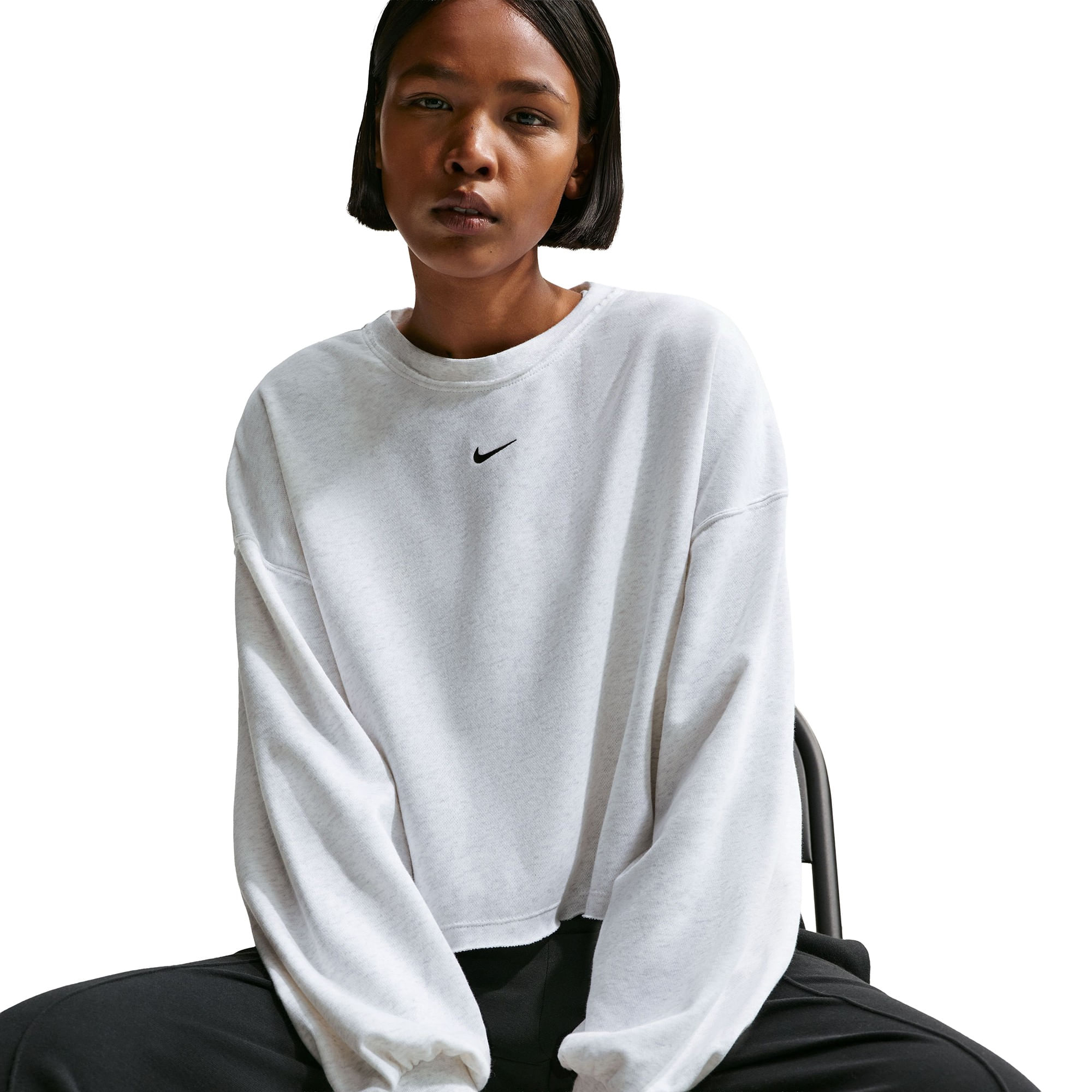 nike sportswear french terry crew