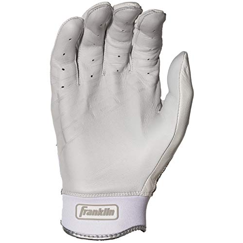 Franklin Powerstrap Chrome Batting Gloves - Thumbnail 2